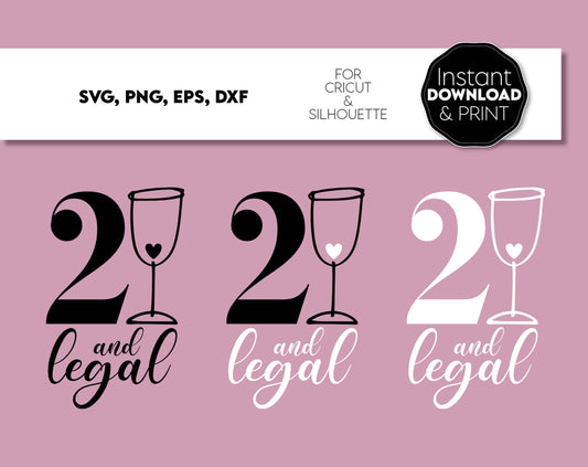 21st Birthday Shirt SVG, PNG, DXF, EPS files included for Birthday shirts design. Compatible with Cricut, Silhouette and Glowforge equipment. Cut from vinyl, use for sublimation or laser cut projects. Buy now for a good price and enjoy!