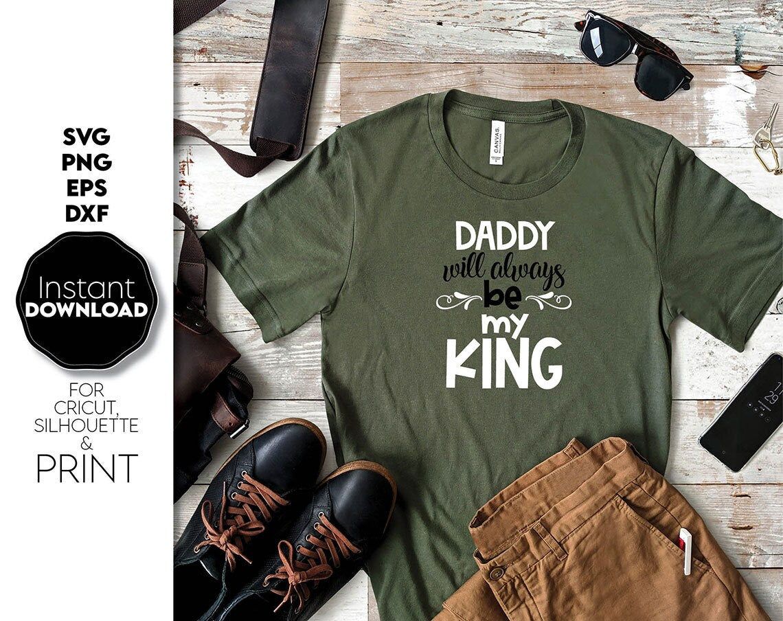 Fathers Day or Dad birthday design for a great gift for your Dad. SVG, DXF, EPS, PNG files included. Put the design on a cup, shirt or apron for your best dad in the world! Compatible with Cricut, Silhouette, Glowforge. Buy now for a good price!