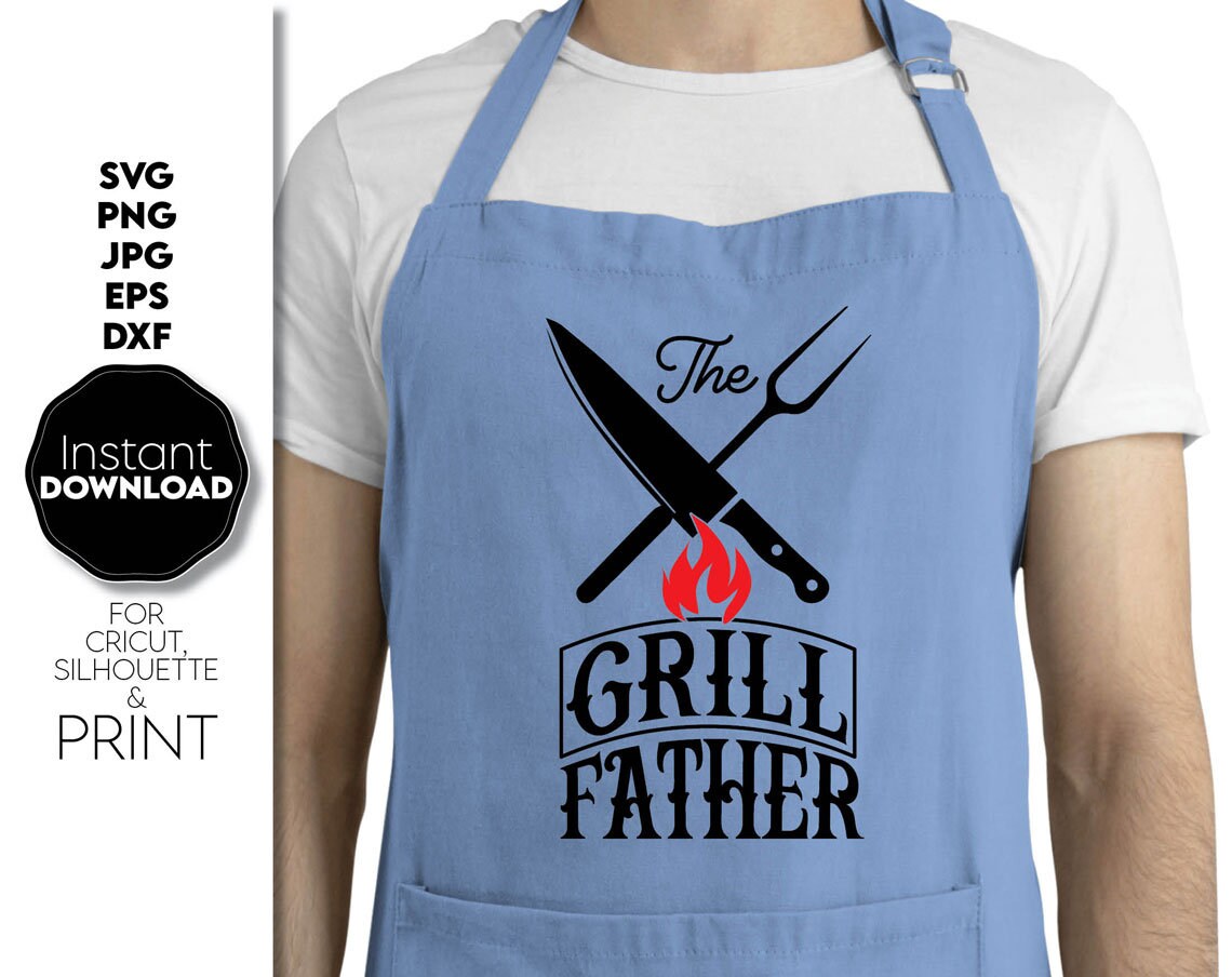 Fathers Day design for a great gift for your Dad. Use SVG, DXF, EPS or PNG files formats to make Fathers Day or Dad birthday gifts.
Put the design on a cup, shirt or apron for your best dad in the world! Compatible with Cricut, Silhouette machines.