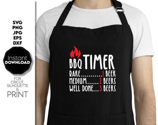 Fathers Day design for a great gift for your Dad. BBQ Timer design for apron. Use SVG, DXF, EPS or PNG files formats to make Fathers Day or Dad birthday gifts.
Put the design on a cup, shirt or apron for your best dad in the world! Buy now for, enjoy