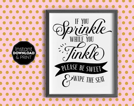 Funny posters for your bathroom or toilet. Posters full of humor will make a visit to the bathroom more joyful. Buy, download, print and enjoy!