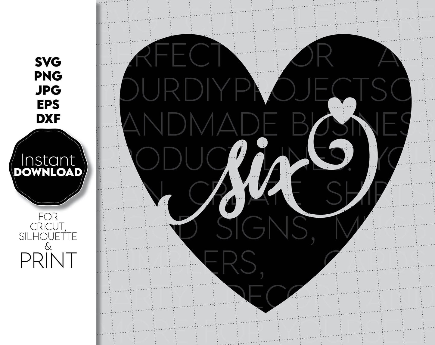 Kids birthday bundle with numbers on it. From 1 - 9 numbers included. SVG, PNG, JPG, EPS, DXF files included. Cut from vinyl, use for sublimation or laser cut / grave projects. Compatible with Cricut, Silhouette or other equipment. Buy now and enjoy!