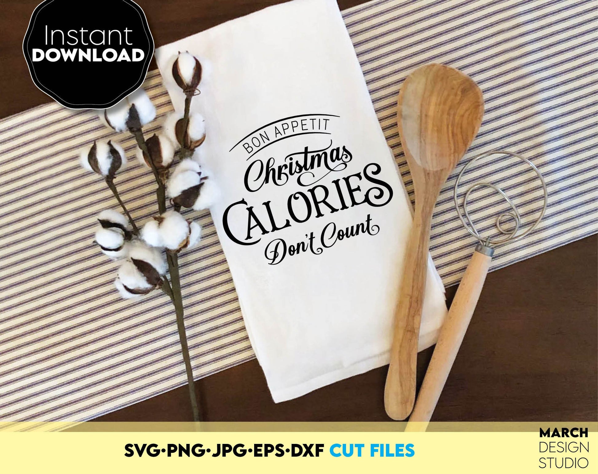 Christmas Calories Don`t count design you can use to surprise your loved ones on Christmas. Christmas files allow you to use design for engraving on glass, making shirts, tumblers, pillows with Cricut, Silhouette equipment, or use as laser cut files.