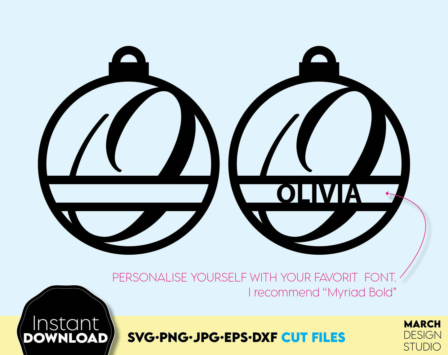 Christmas Family Name Monogram bundle designs for Your gift projects or home decoration. Use designs for engraving on glass, making shirts, tumblers with Cricut, Silhouette equipment. Monogram files also designed and easy to use for laser cutting.