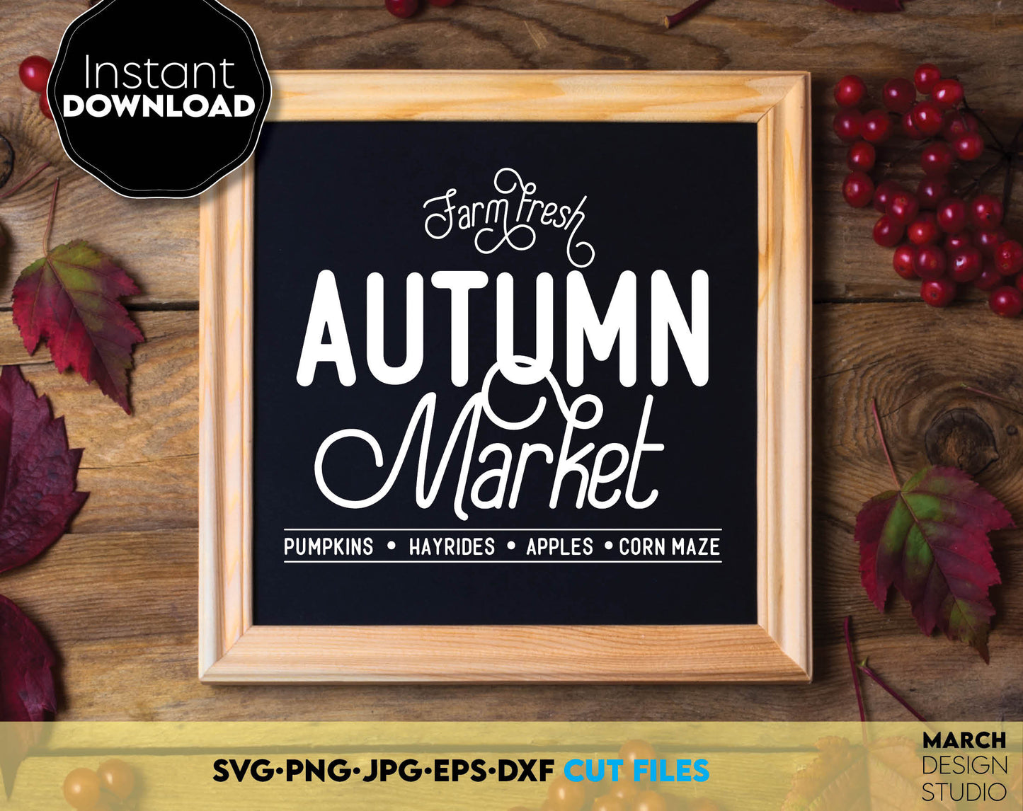 Autumn SVG Autumn Decor Autumn Signs Autumn Home Decor SVG Autumn Market Sign Thanksgiving Svg Fall Sign Svg Bundle Files For Cricut Jpg Png