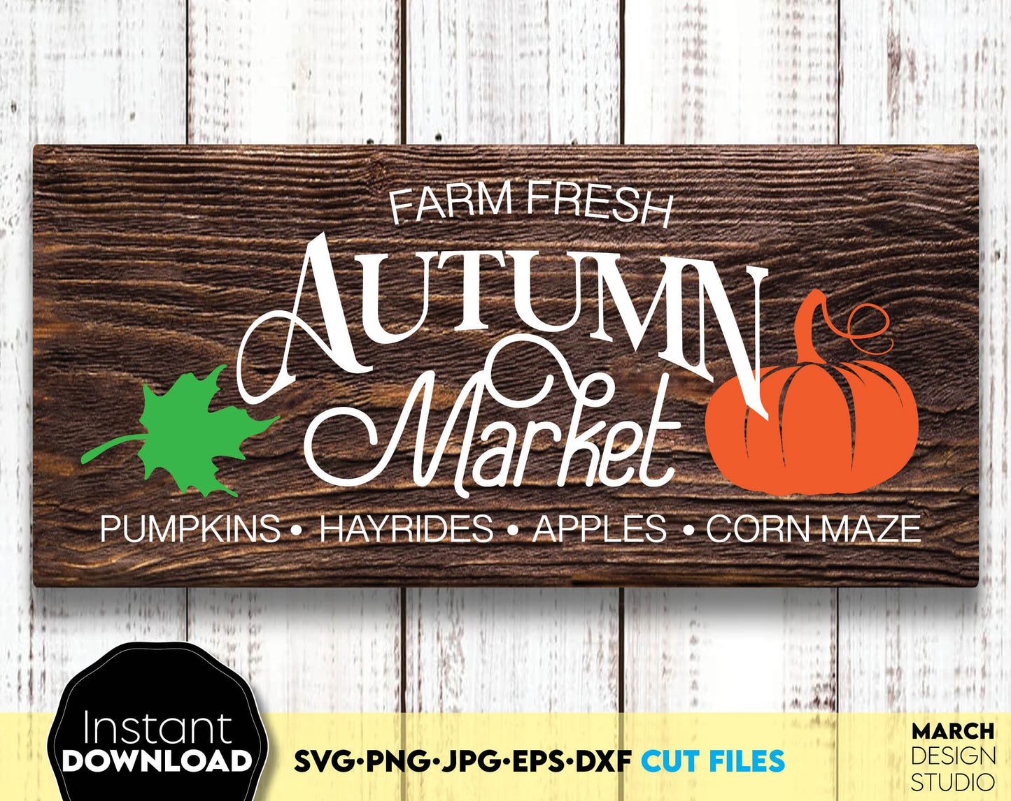 Autumn SVG Autumn Decor Autumn Signs Autumn Home Decor SVG Autumn Market Sign Thanksgiving Svg Fall Sign Svg Bundle Files For Cricut Jpg Png