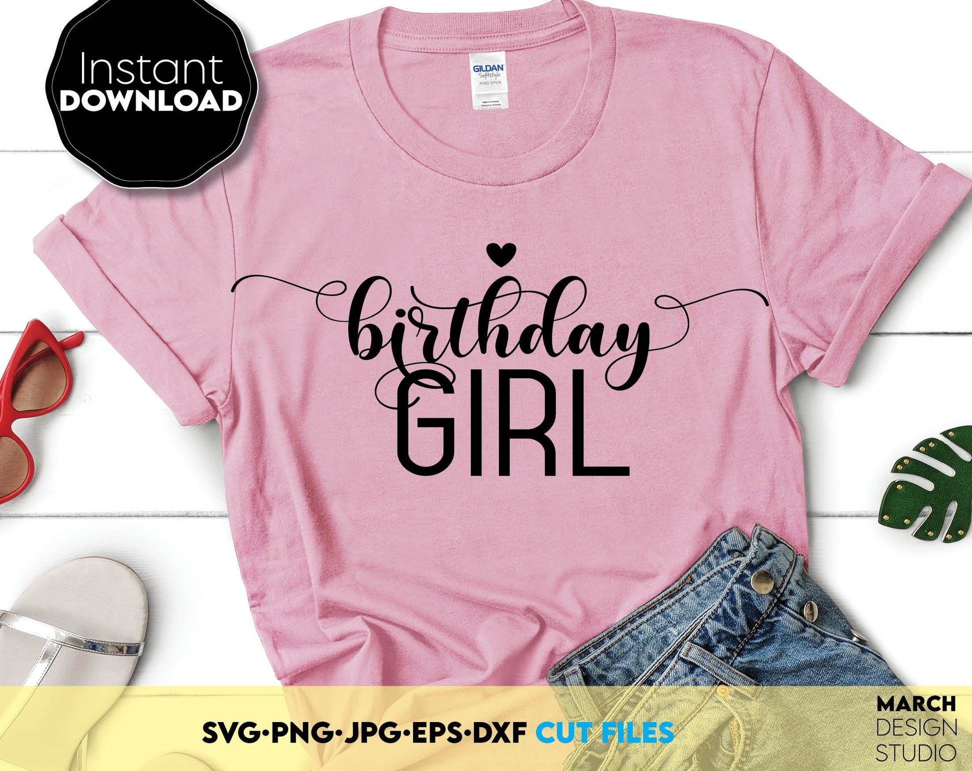 With love, I have made these Birthday Girl shirt design, and I hope you can use them to surprise and delight your loved ones on an important event in life. Birthday Girl is a great and thoughtful gift for a Birthday party. Compatible with Cricut.