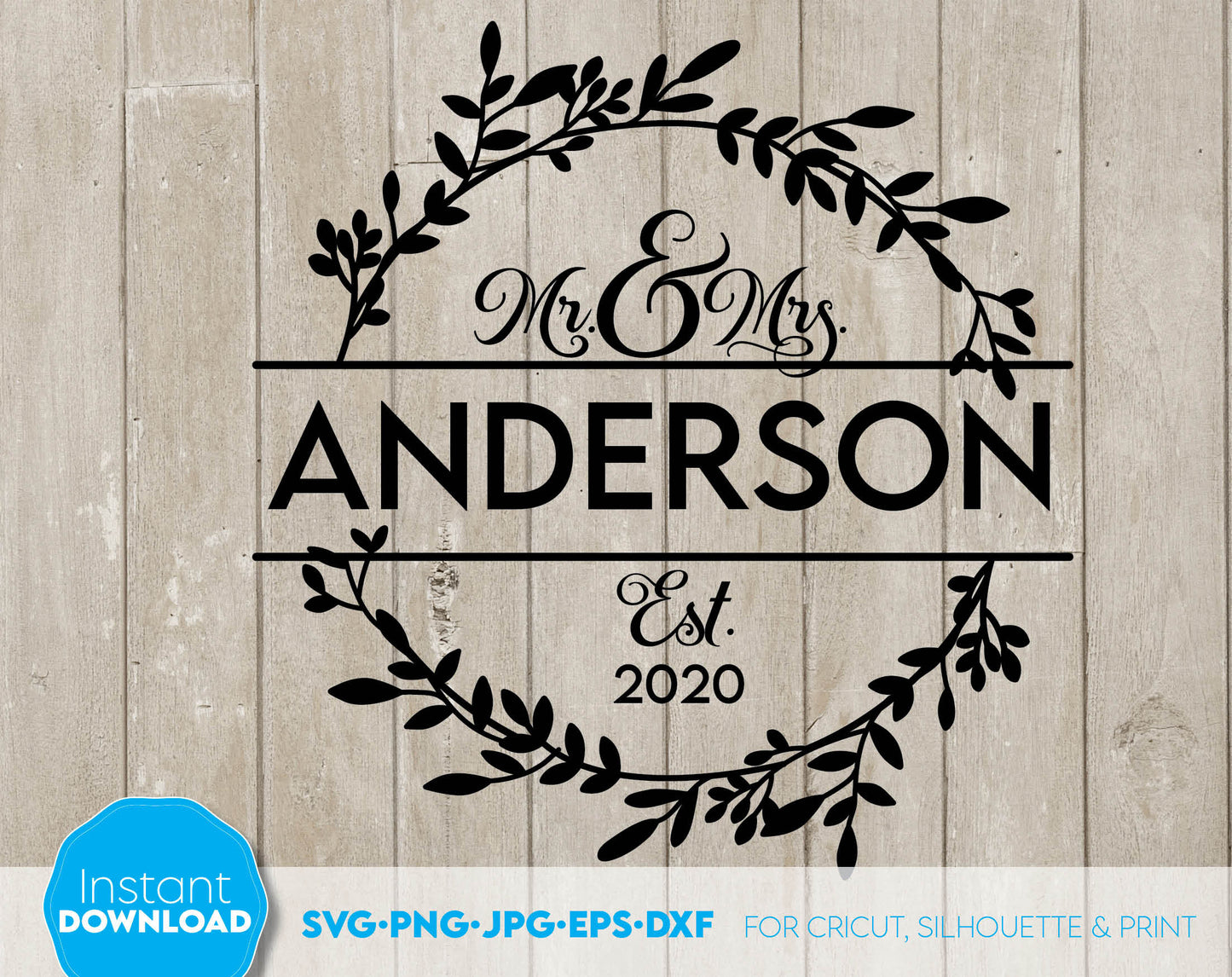 I have made these Family Name Monogram file design, and I hope you can use them to surprise and delight your loved ones in an important event in life. These Last Name Monogram is great and thoughtful gifts for weddings, wedding anniversaries.