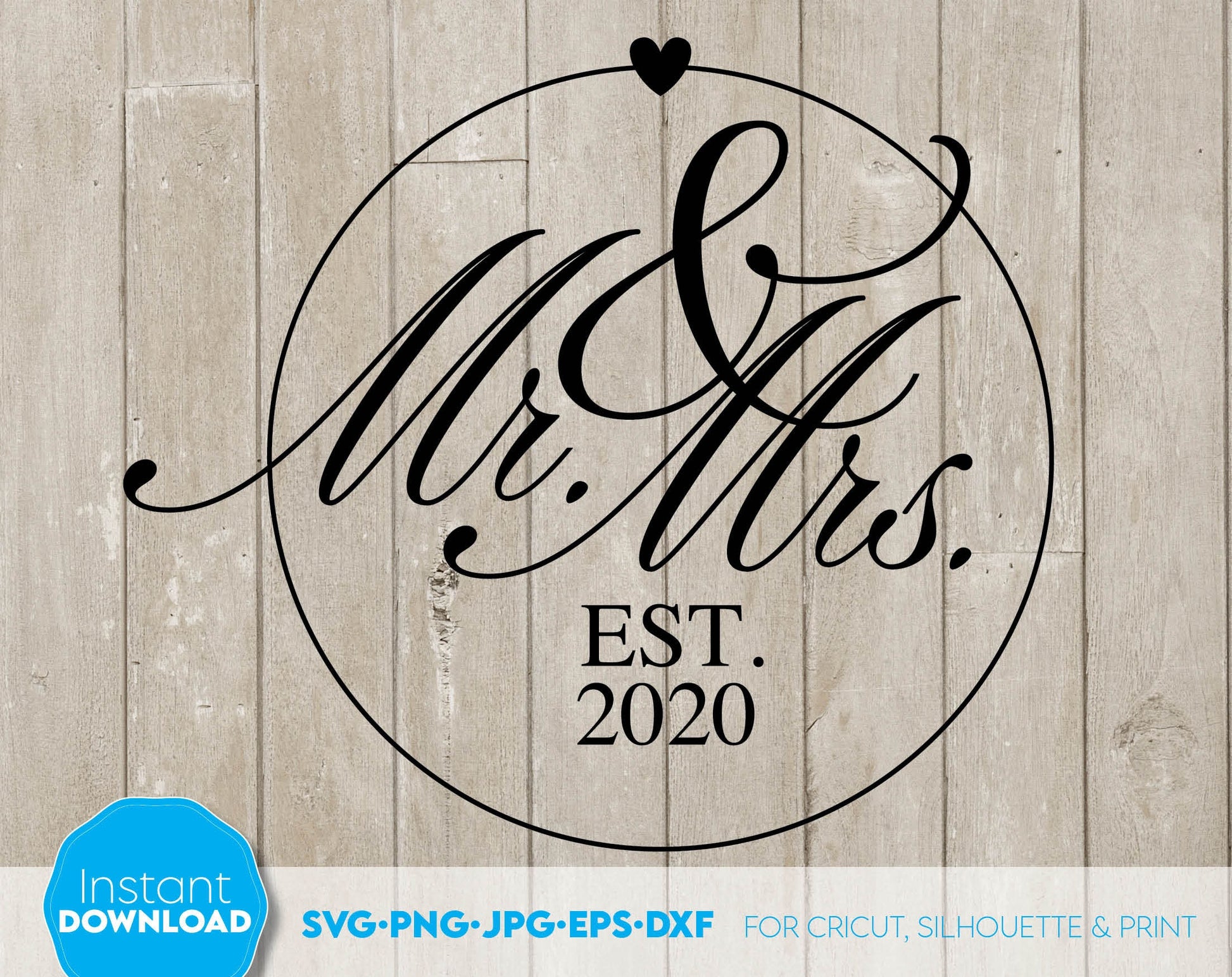 These Mr and Mrs SVG file design you can use them to surprise and delight your loved ones in an important event in life.
Mr. and Mrs. SVG is great and thoughtful gifts for weddings, wedding anniversaries. Compatible with Cricut and other machines.