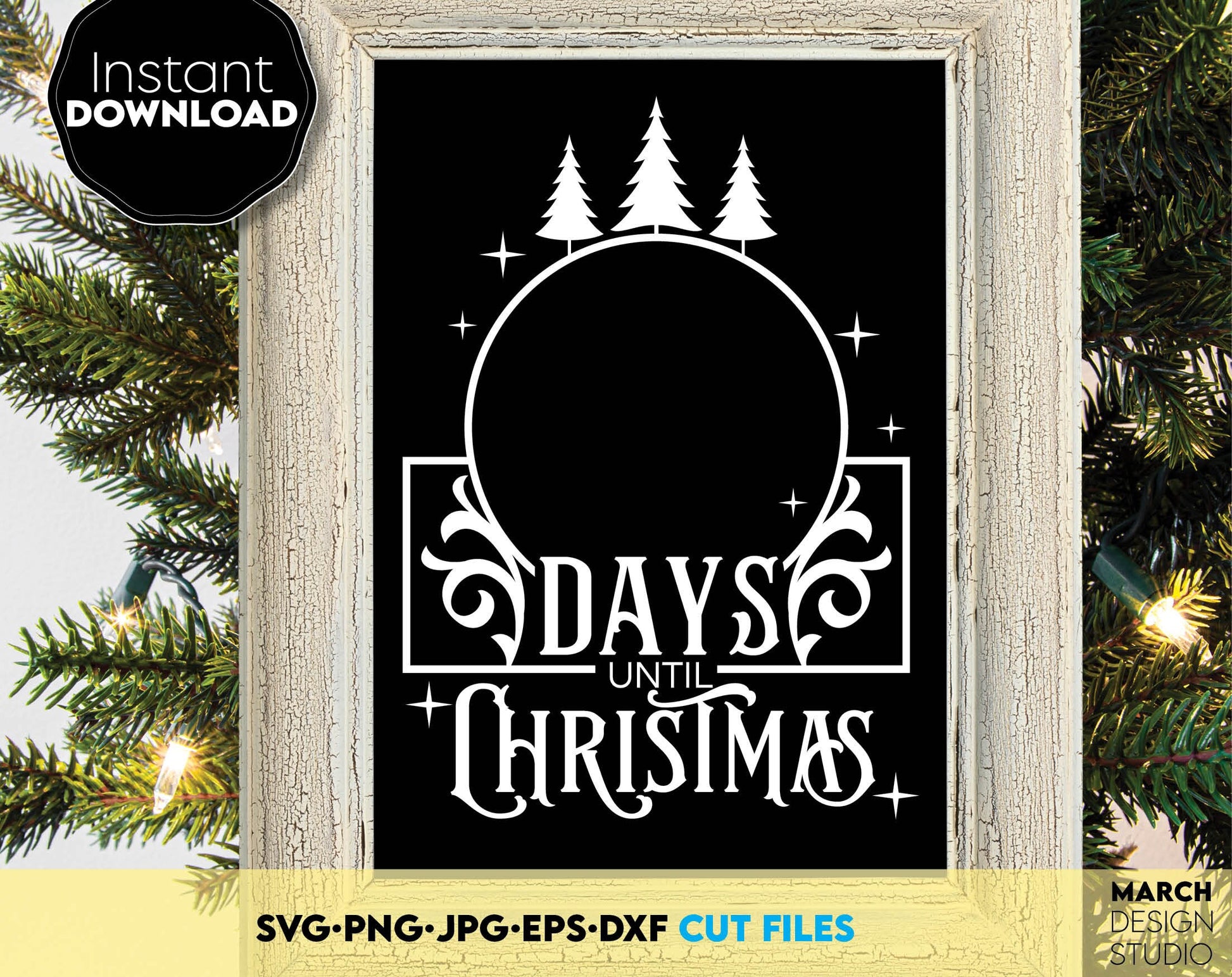 Christmas Countdown svg png bundle. Use for Your home decoration, Days until Christmas bundle are beautiful for Christmas countdown tables. Use for cutting from vinyl, sublimation or laser cut projects. Buy now and enjoy!