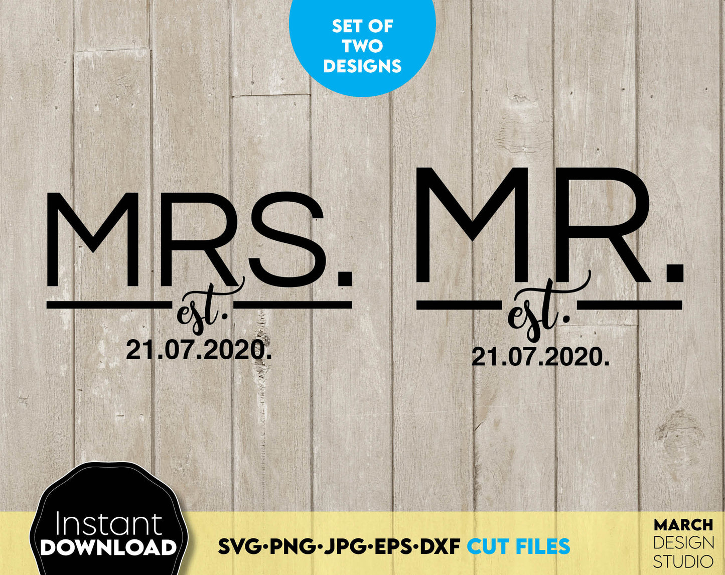 Mr and Mrs SVG, Mr & Mrs SVG, Mr And Mrs Shirts SVG, Wedding svg, Just Married Shirts svg, Honeymoon svg, svg Files For Cricut, Engaged svg