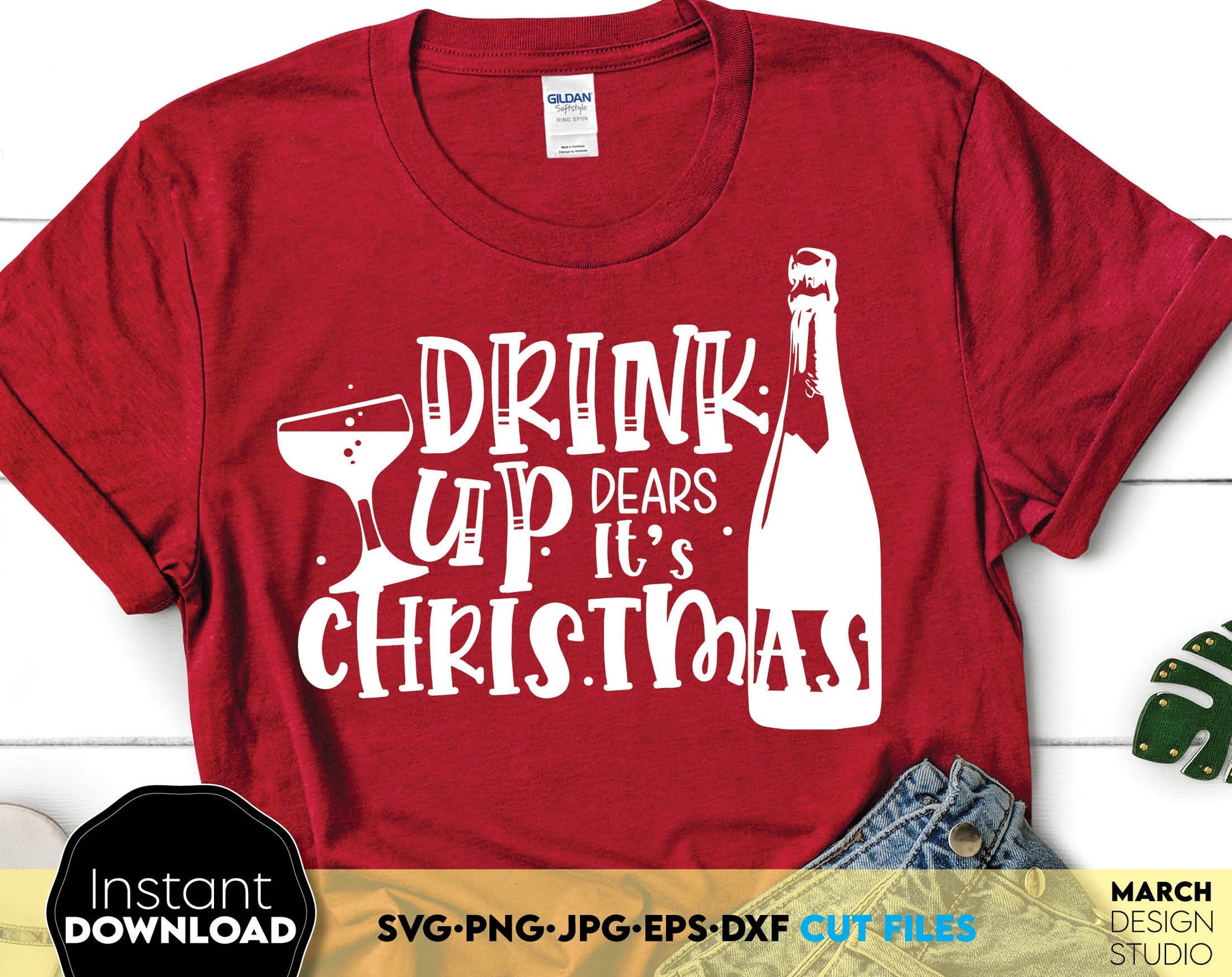 These Sarcastic Christmas SVG bundle designs you can use them to surprise and delight your loved ones on Christmas. Files in various formats allow you to use designs for engraving on glass, making shirts with Cricut, Silhouette or use as laser cut.