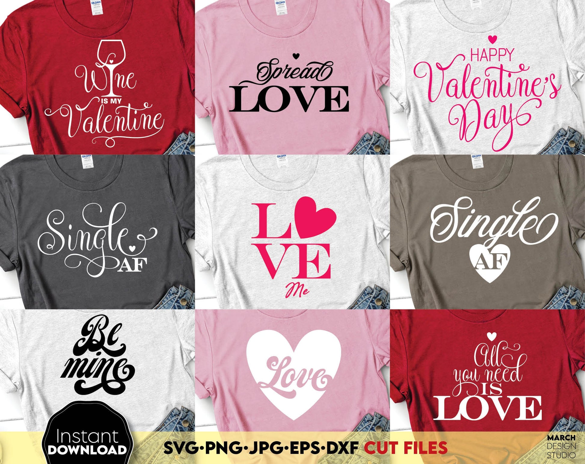 Valentine shirt design bundle design. Be my Valentine svg png dxf eps dxf files including design. Use for cutting from vinyl, sublimation or laser cut projects. Compatible with Cricut, Silhouette or Glowforge equipment. Buy now celebrate love!