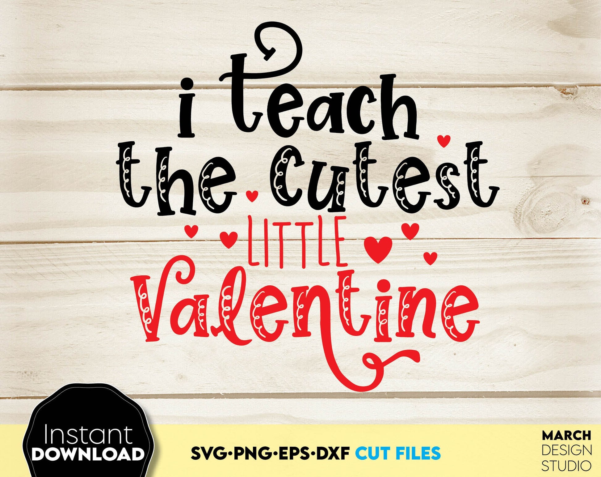 Teacher Valentines Day SVG PNG DXF EPS bundle. USe for cutting from vinyl, sublimation or laser cut projects. Compatible with Cricut, Silhouette or Glowforge equipment. Buy now and enjoy!