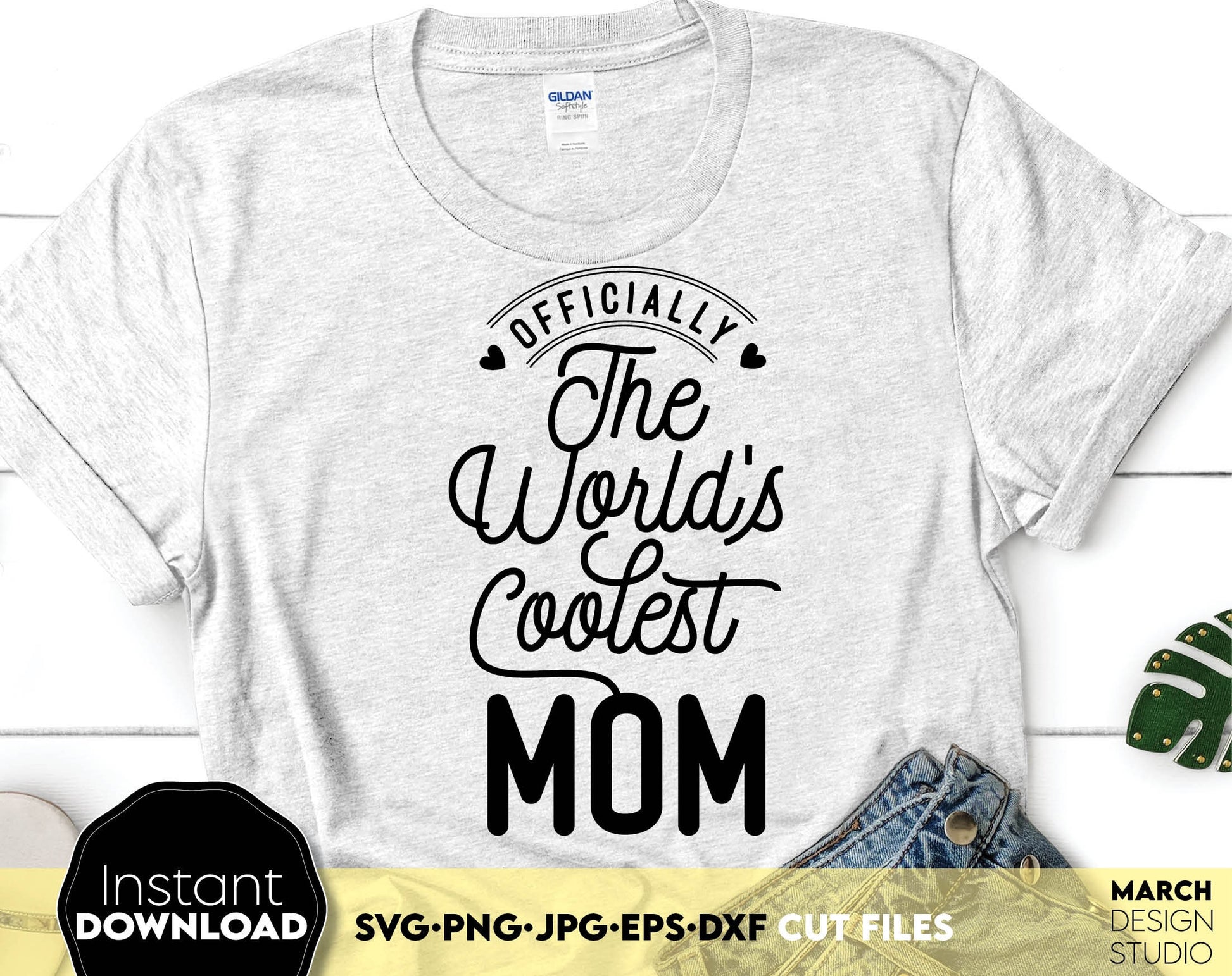 The worlds coolest MOM design. SVG, PNG, JPG, EPS and DXF files included. Compatible with Cricut, Silhouette and others machines. Use for sublimation or laser cut projects as well. Buy now for a good - discount price. Enjoy!