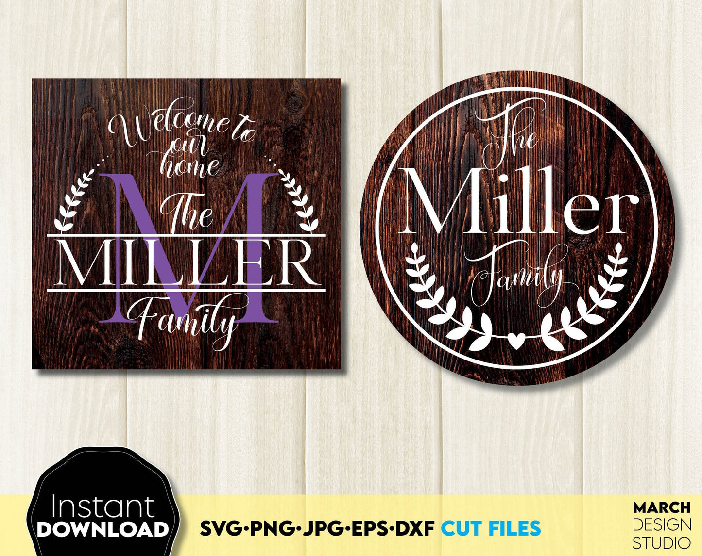 Split, Circle, Wreath Monogram SVG Bundle for Your Gift Projects.