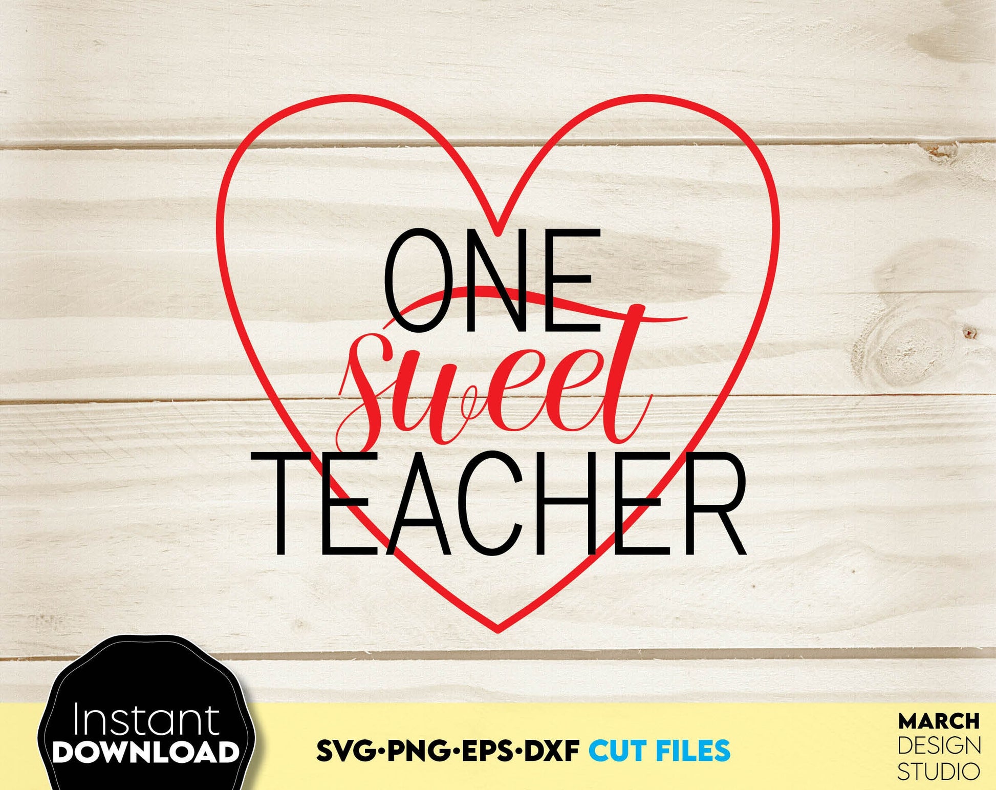 Teacher Valentines Day SVG PNG DXF EPS bundle. USe for cutting from vinyl, sublimation or laser cut projects. Compatible with Cricut, Silhouette or Glowforge equipment. Buy now and enjoy!