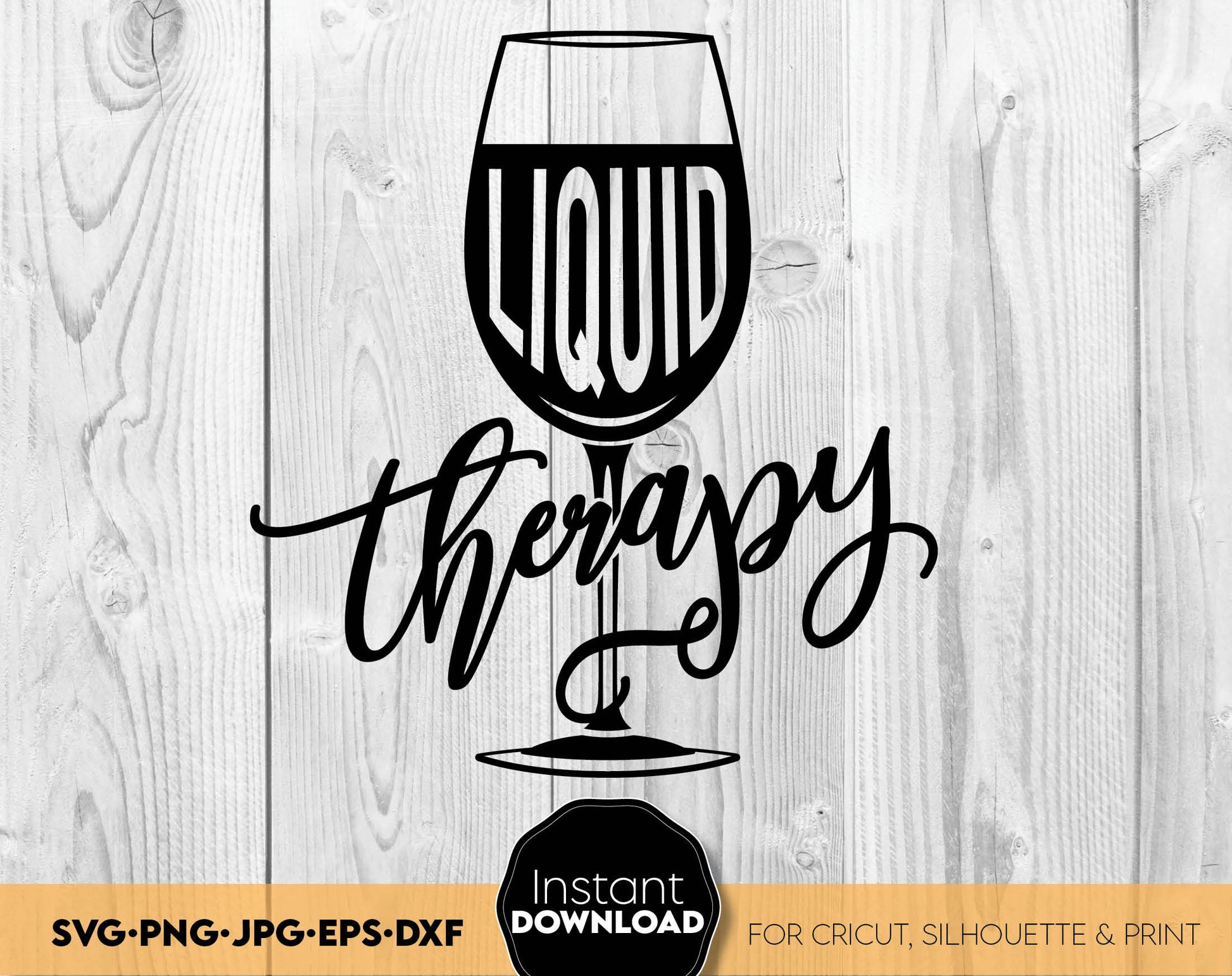 Fanny Liquid Therapy shirt with this text and wine glass with wine on it. SVG, PNG, JPG, EPS and DXF files included. Compatible with Cricut, Silhouette and others machines. Use for sublimation or laser cut projects as well. Buy now and Enjoy!