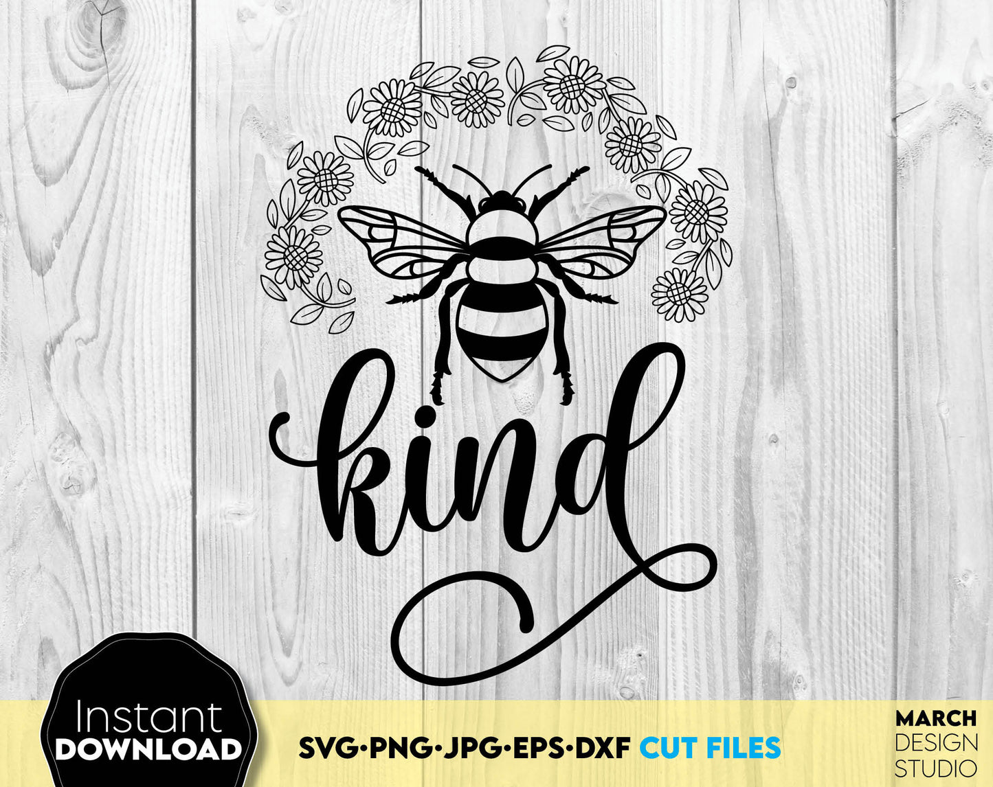 Bee Kind Tee Inspirational Shirt gift for all life situations. Original SVG files that you can use when making gifts.
Use your Cricut or Silhouette, or put it on a cup, apron, or shirt.
A unique gift for everyone!