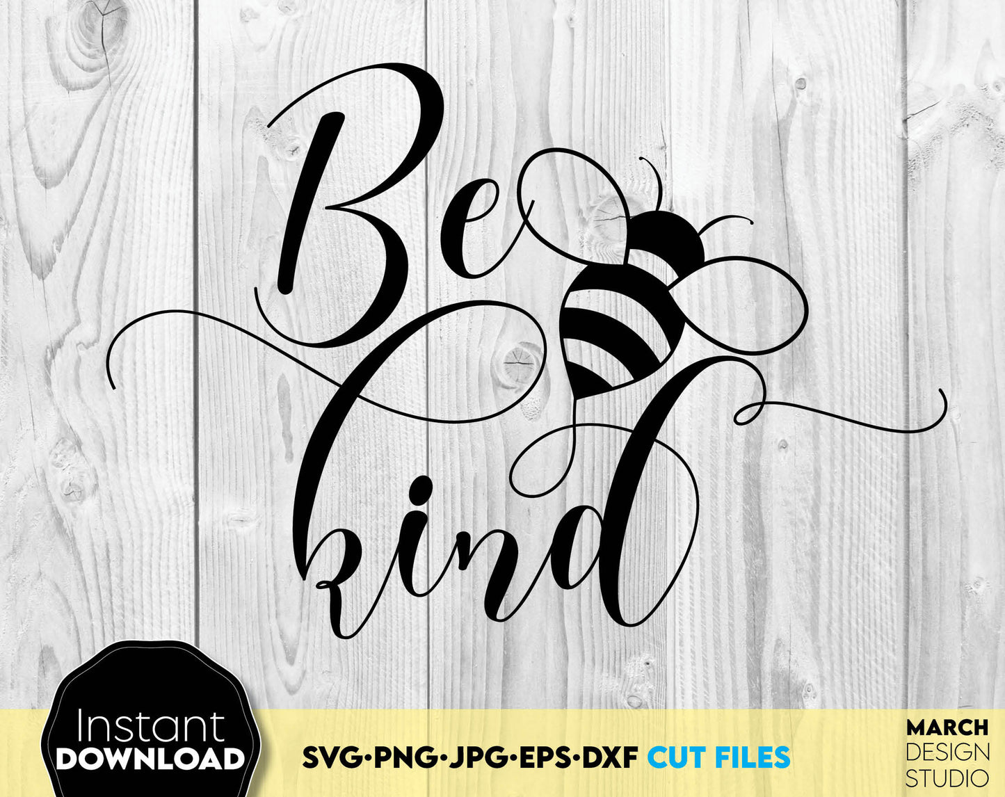 Be Kind and Bee kind funny quotes bundle. SVG, PNG, JPG, EPS and DXF files included. Compatible with Cricut, Silhouette and Glowforge machines, use for sublimation or laser cut projects as well. Buy now and enjoy!