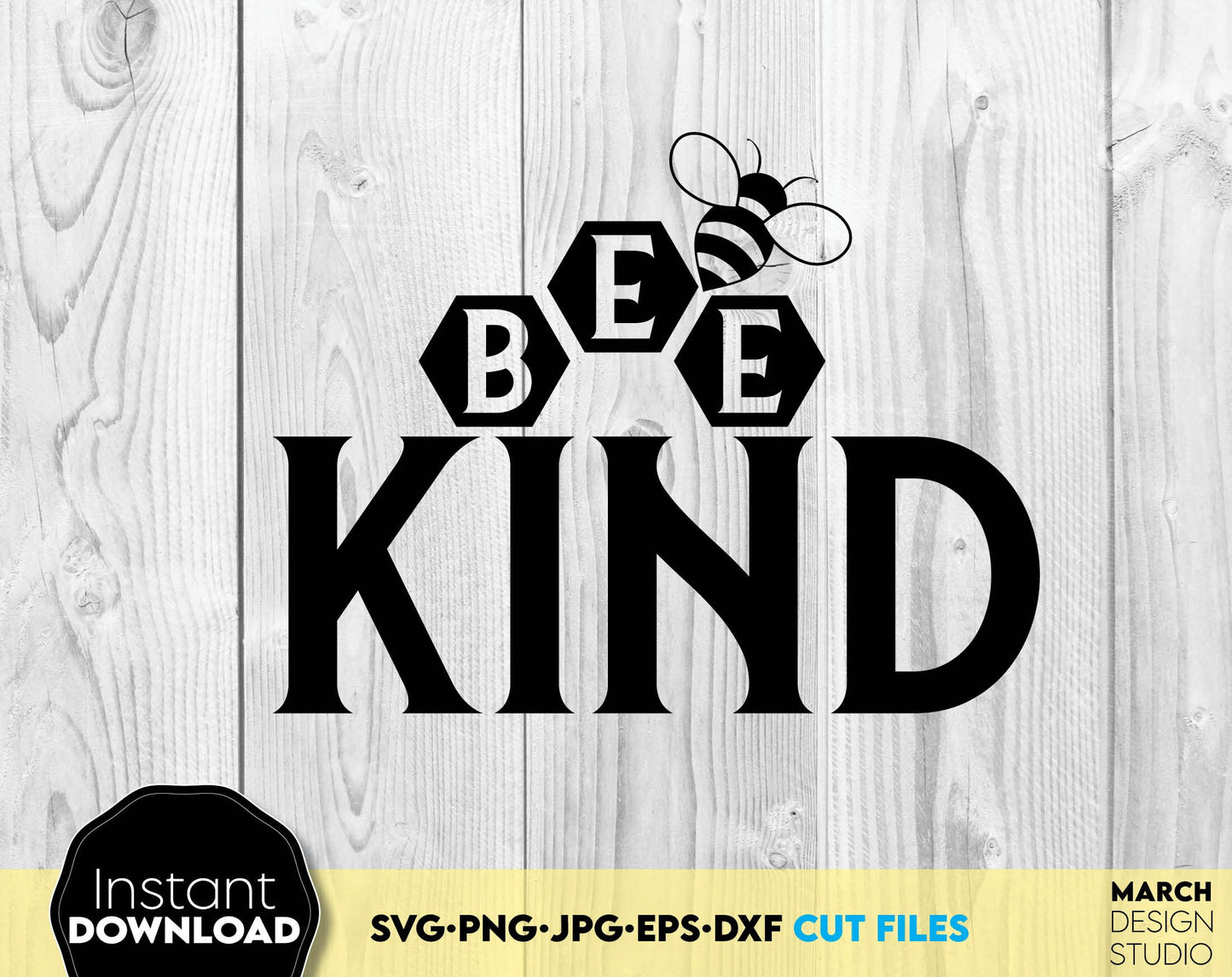 Be Kind and Bee kind funny quotes bundle. SVG, PNG, JPG, EPS and DXF files included. Compatible with Cricut, Silhouette and Glowforge machines, use for sublimation or laser cut projects as well. Buy now and enjoy!