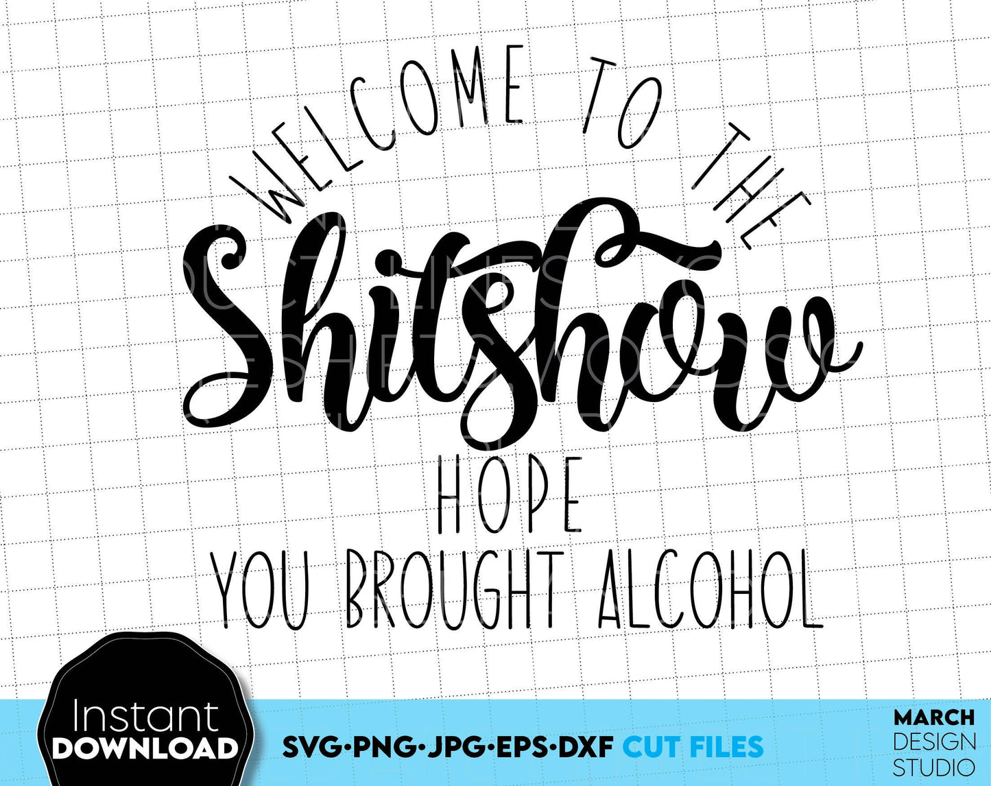 Welcome to the shit show round door hungers bundle. SVG PNG JPG DXF EPS file included. Compatible with Cricut, Silhouette or other equipment. Cut from vinyl, use for printing, sublimation or laser cut or grave projects. Buy now for a good price!