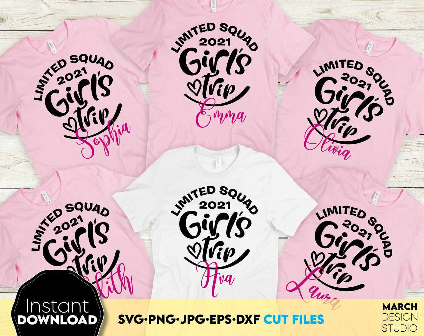 Girls Trip SVG, Custom Girls Trip Shirts SVG, Girls Trip Party SVG, Bundle svg, Girls Weekend Squad Tshirts svg, Summer Trip, Travel Girls