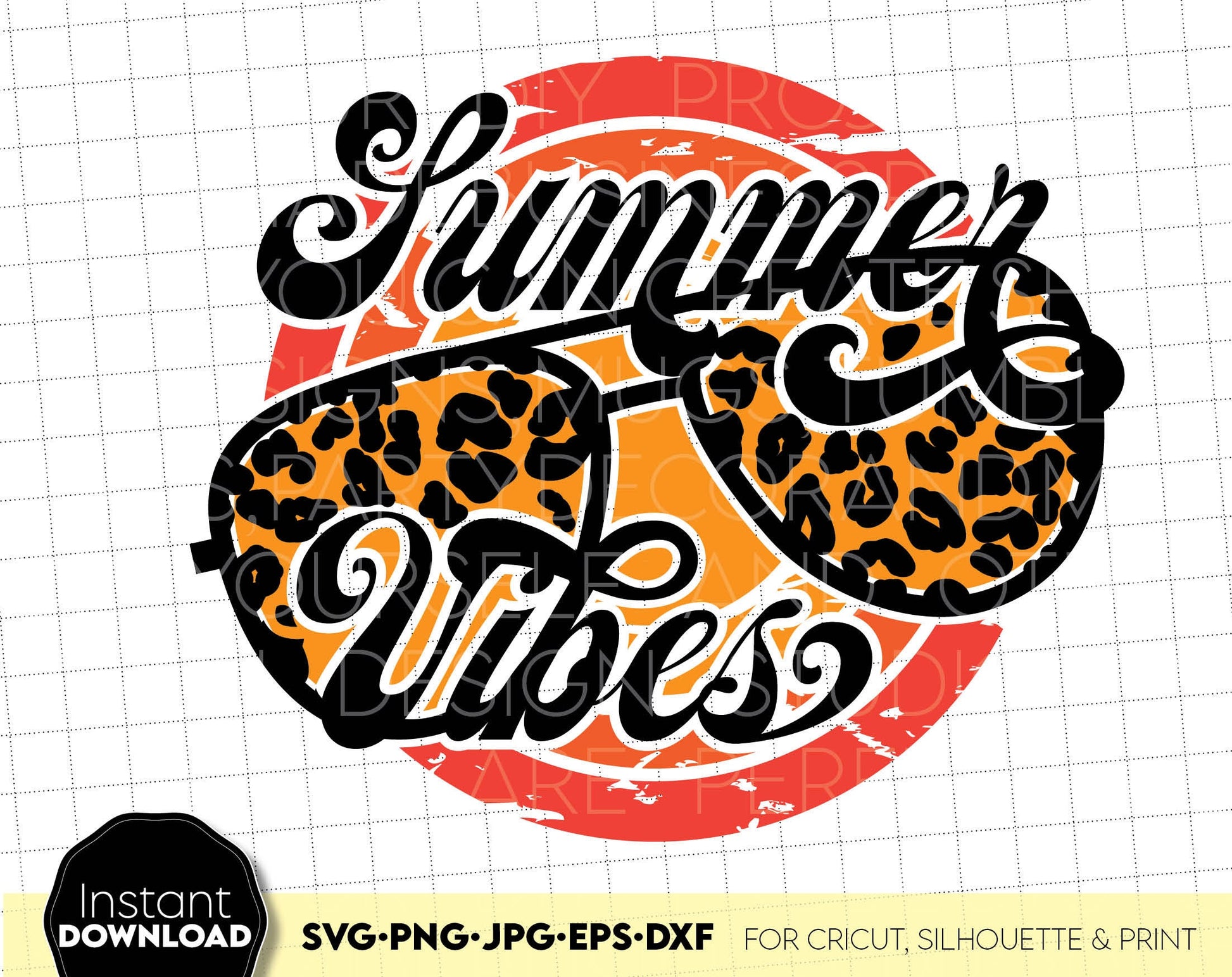 Great design for your summer shirt. Leopard style and sunglasses are a good combination for summer. The PNG file will allow you to make a beautiful and unique shirt for summer holidays.