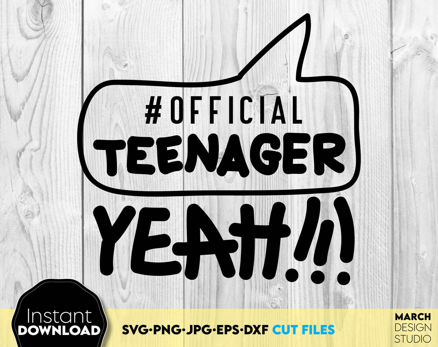 With love, I have made these 13th Birthday SVG file designs, and I hope you can use them to surprise and delight your loved ones with 13th Birthday Gift on an important event in life - they Birthday. Various file formats included. Buy now and enjoy!