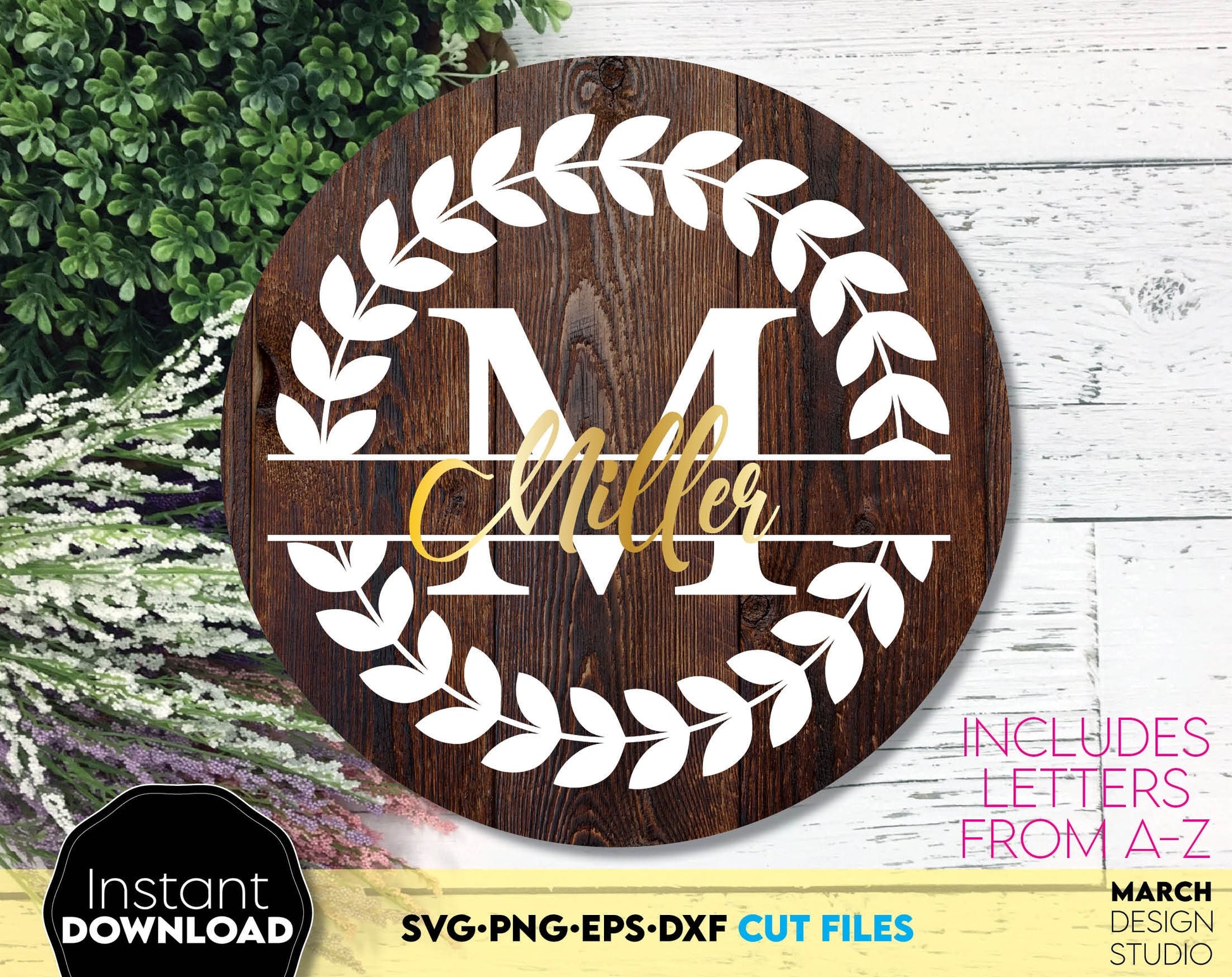 Split Monogram Bundle SVG Split Monogram SVG Split Letters Svg Split Alphabet Svg Split Monogram Files For Cricut Split Font SVG Png Dxf Eps