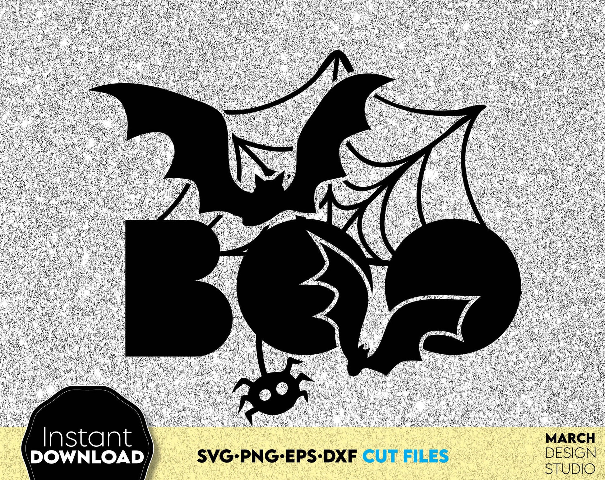 Halloween SVG bundle design for your Halloween evening project. The SVG, PNG, DXF, EPS or JPG file format allows this design to be used for shirts, mugs, wall decorations or front porch door decorations. Compatible with Cricut and Silhouette machines