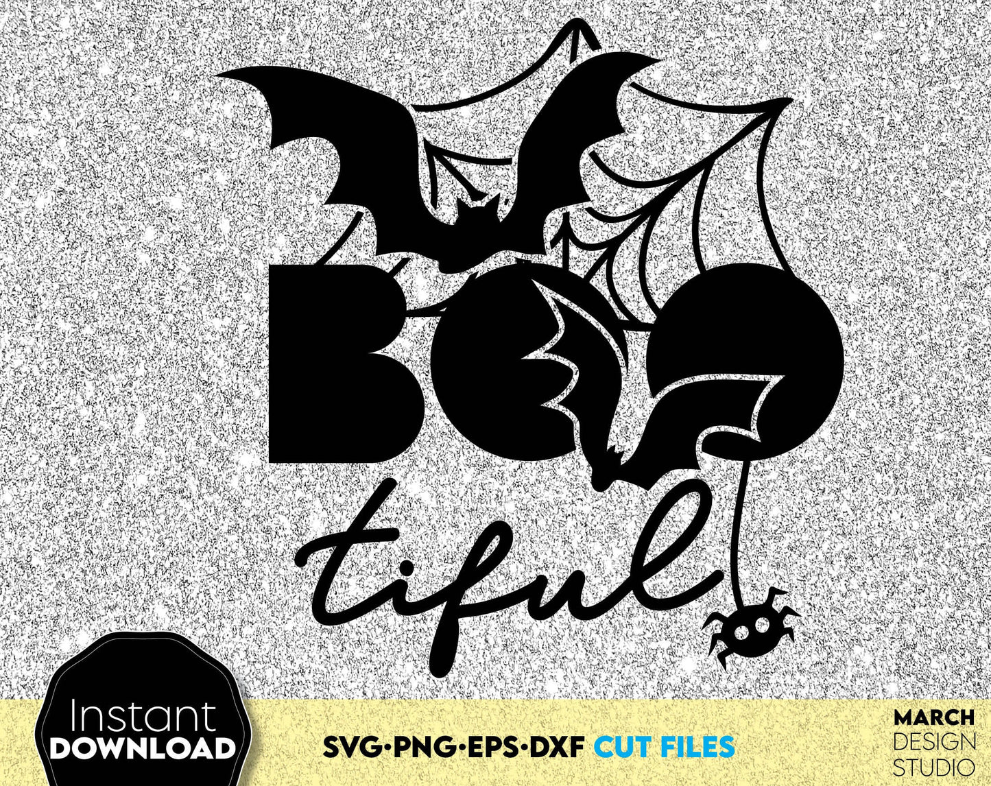 Halloween SVG bundle design for your Halloween evening project. The SVG, PNG, DXF, EPS or JPG file format allows this design to be used for shirts, mugs, wall decorations or front porch door decorations. Compatible with Cricut and Silhouette machines