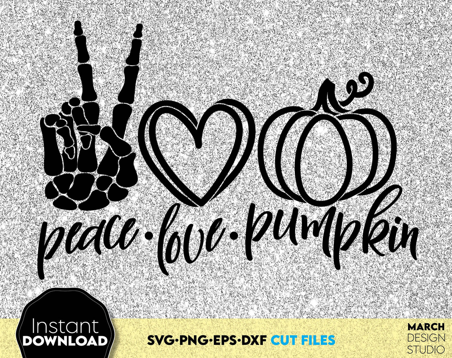 Halloween SVG bundle design for your Halloween evening project. The SVG, PNG, DXF, EPS or JPG file format allows this design to be used for shirts, mugs, wall decorations or front porch door decorations. Compatible with Cricut and Silhouette machines