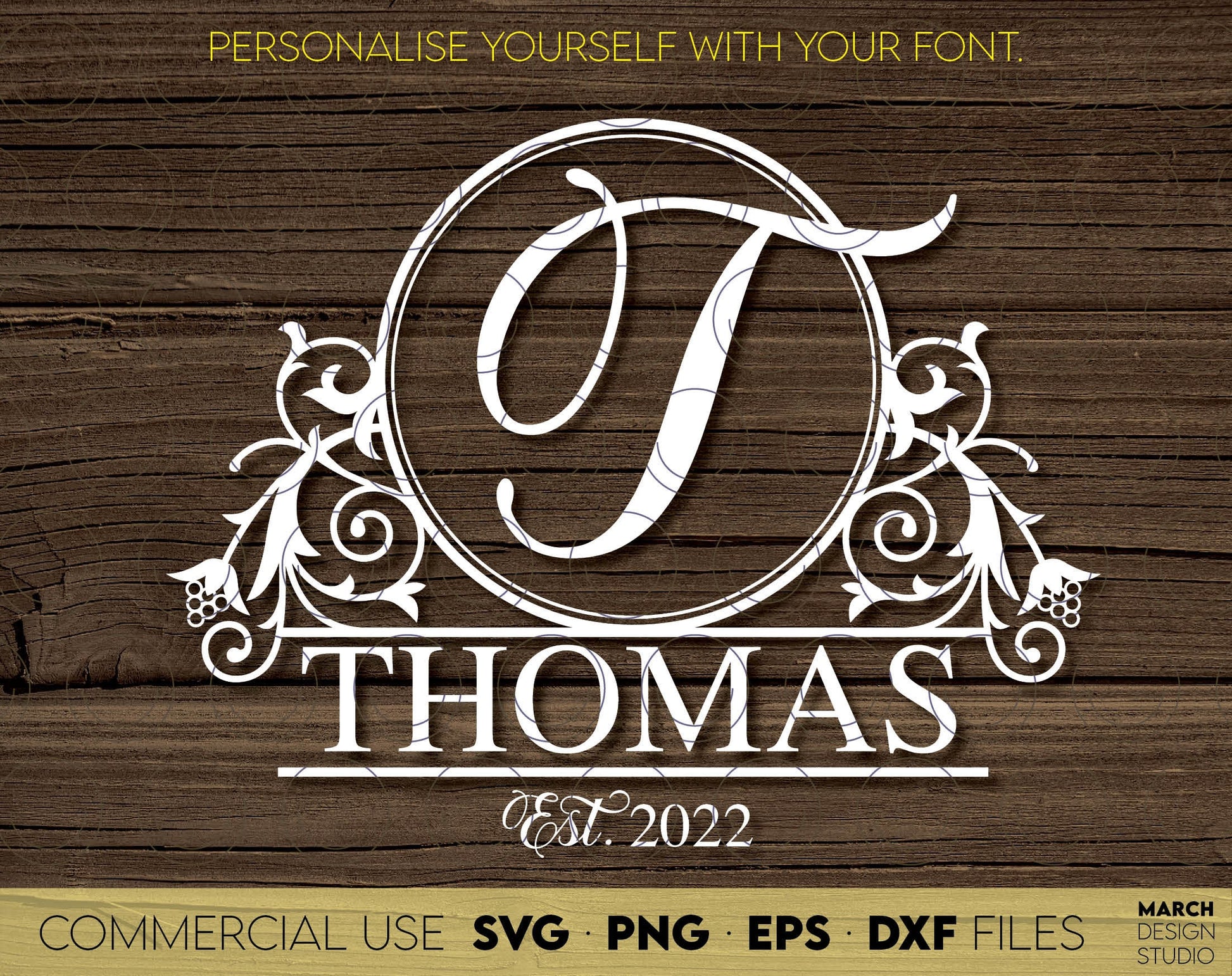 Monogram SVG bundle designs for Your gift projects or home decoration. Files allow you to use designs for engraving on glass, making shirts, tumblers with Cricut, Silhouette equipment. Monogram files also designed and easy to use for laser cutting.