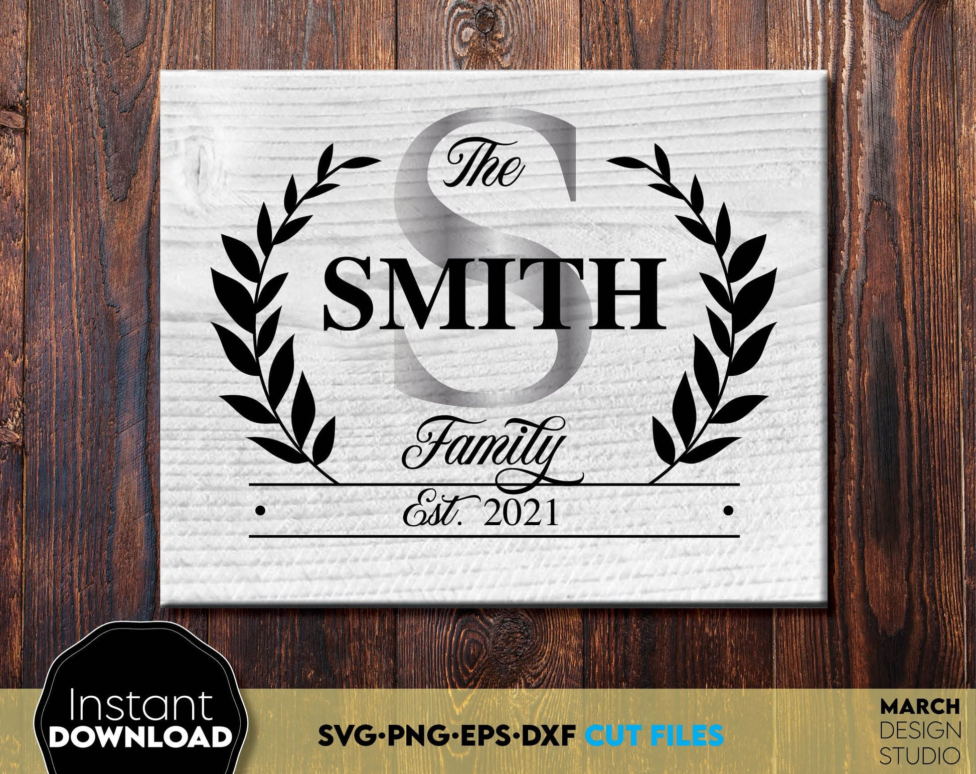 Monogram SVG bundle designs for Your gift projects or home decoration. 
Files allow you to use designs for engraving on glass, making shirts, tumblers with Cricut, Silhouette equipment. Monogram files also designed and easy to use for laser cutting.