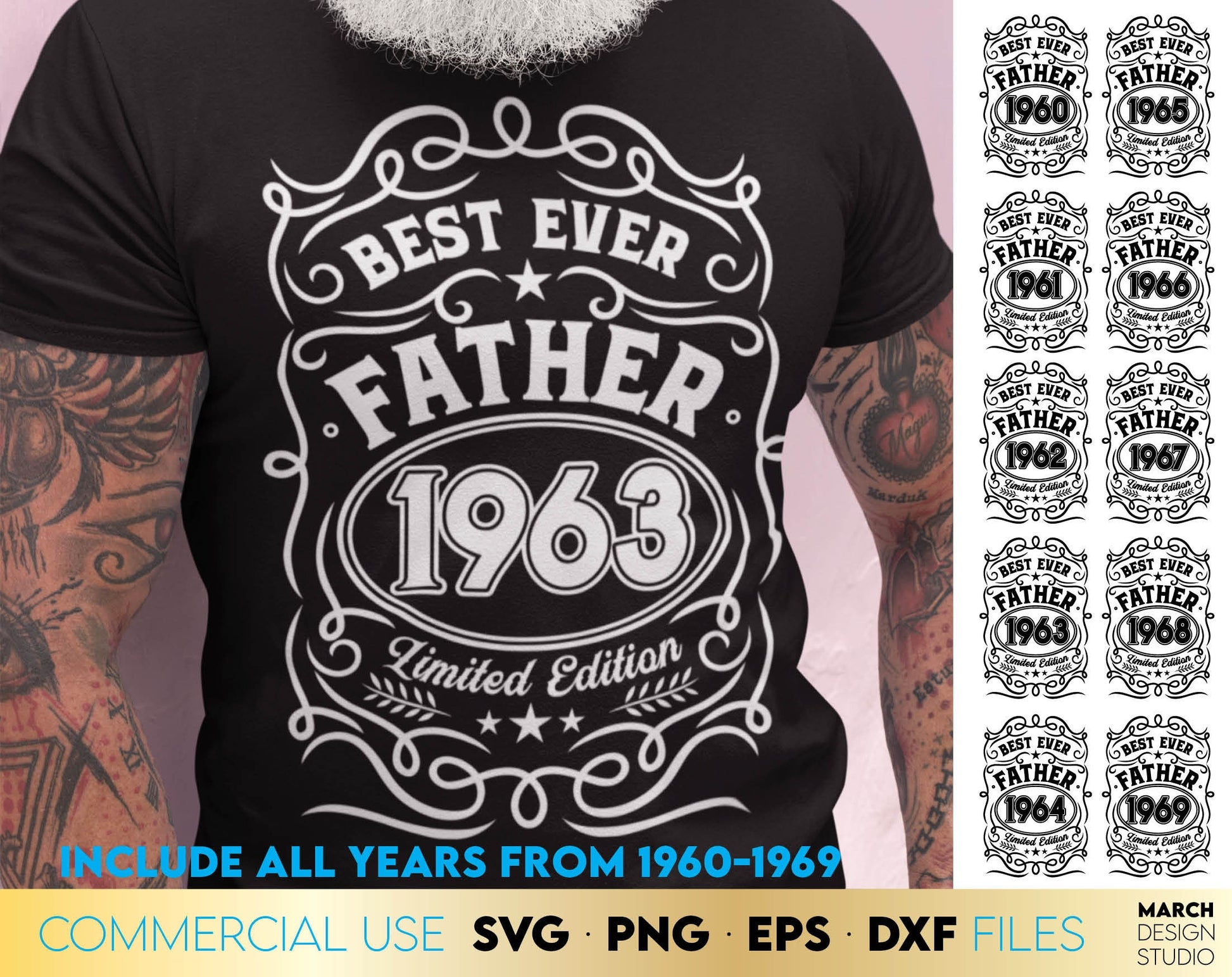 Fathers Birthday shirt SVG Bundle file designs, and I hope you can use them to surprise and delight your loved one best ever father an important event in life. Father Birthday Gift SVG is a great and thoughtful gift for a Birthday party.