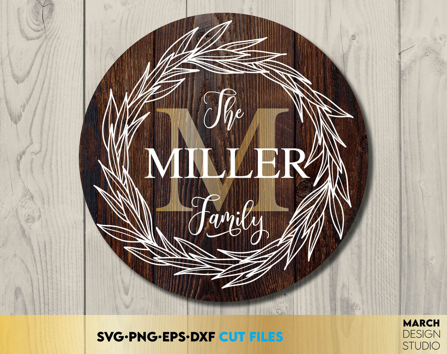 Monogram SVG bundle designs for Your gift projects or home decoration. 
Files allow you to use designs for engraving on glass, making shirts, tumblers with Cricut, Silhouette equipment. Monogram files also designed and easy to use for laser cutting.