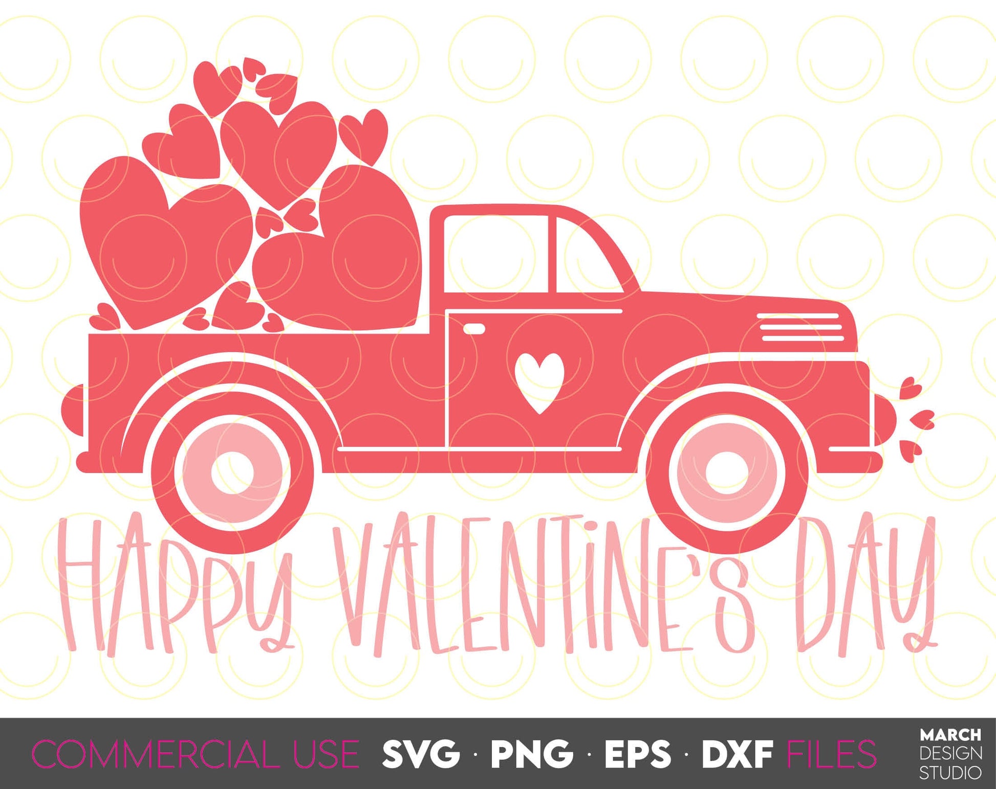 Valentines Day Hearts, truck and quotes and other for Yours Valentines Day projects. Use for cutting form vinyl, sublimation. SVG, PNG, DXF, EPS files included. Compatible with Cricut, Silhouette, Glowforge and other equipment. Buy now and enjoy!