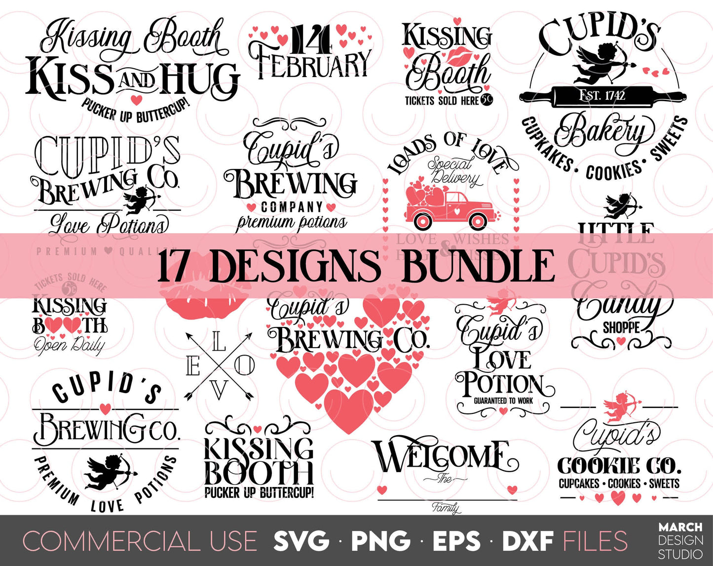 Valentines Day bundle for Your Farmhouse Valentines Day projects. Use for cutting form vinyl, sublimation or laser cut projects. SVG, PNG, DXF, EPS files included. Compatible with Cricut, Silhouette, Glowforge and other equipment. Buy now and enjoy!