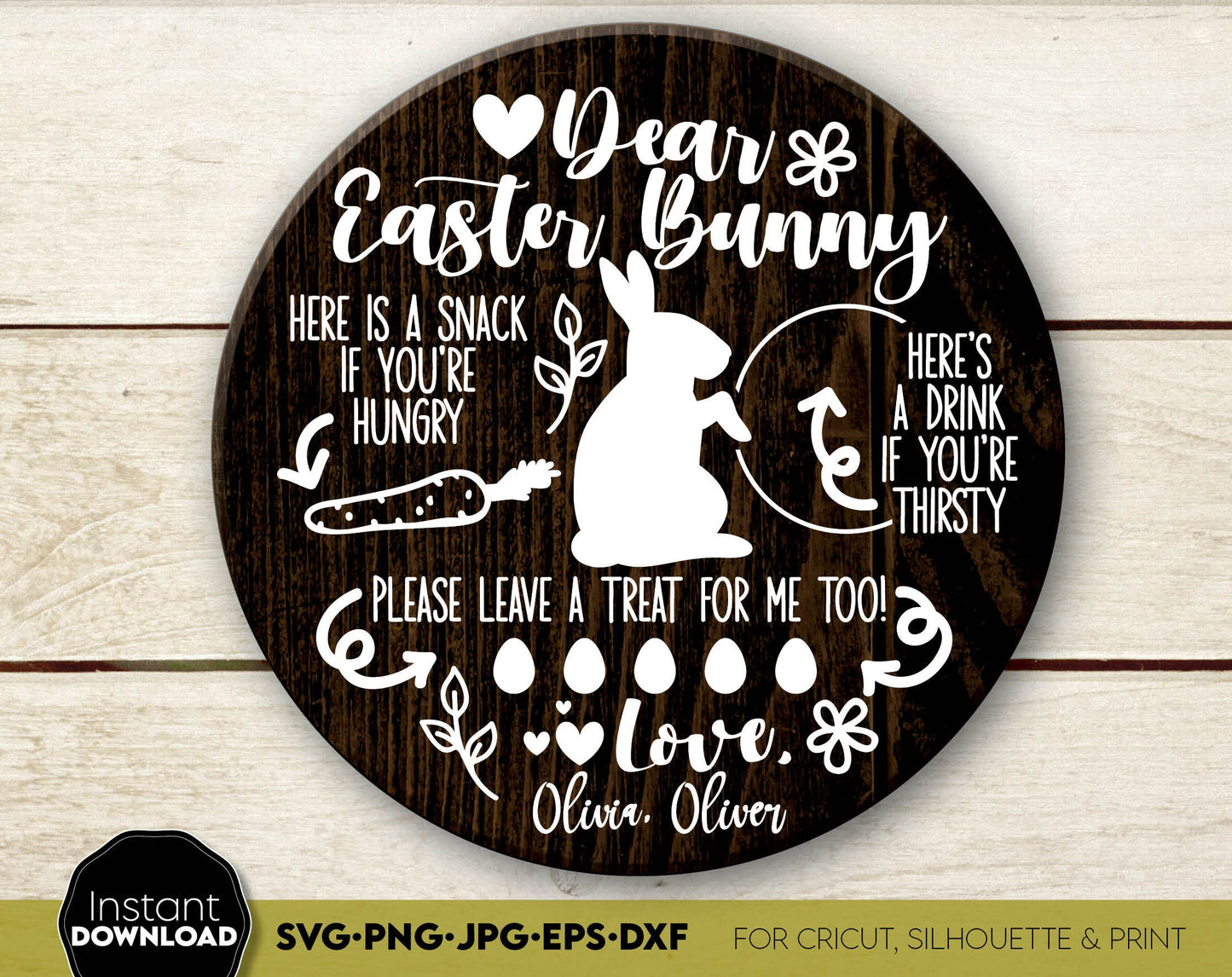 Easter Bunny Tray bundle for Your Easter bunny cookies. SVG, PNG, JPG, EPS and DXF files included. Compatible with Cricut, Silhouette and others machines. Use for sublimation or laser cut projects as well. Buy now for a good - discount price. Enjoy!