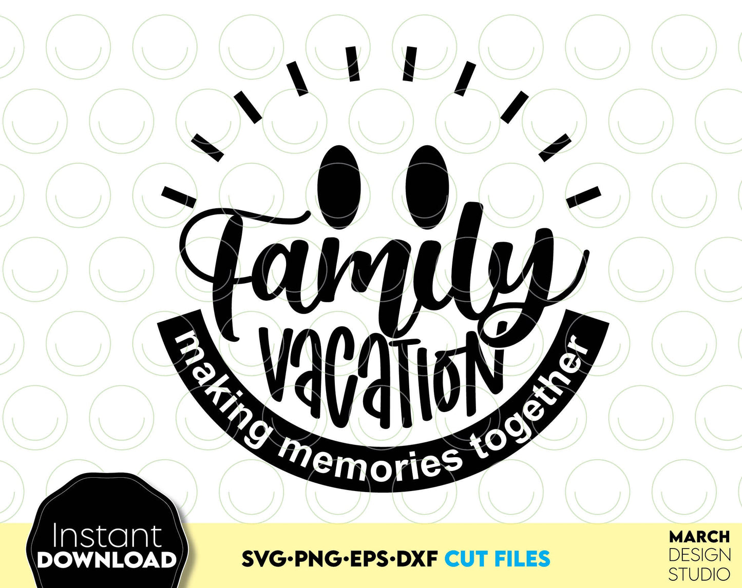 Family Vacation Shirts Design for Your amazing Summer Trip. Make Memories Together with Matching Shirts For All Your Family. SVG, DXF, EPS and PNG files included. Compatible with Cricut, Silhouette or other equipment. Buy now for a good price, enjoy!