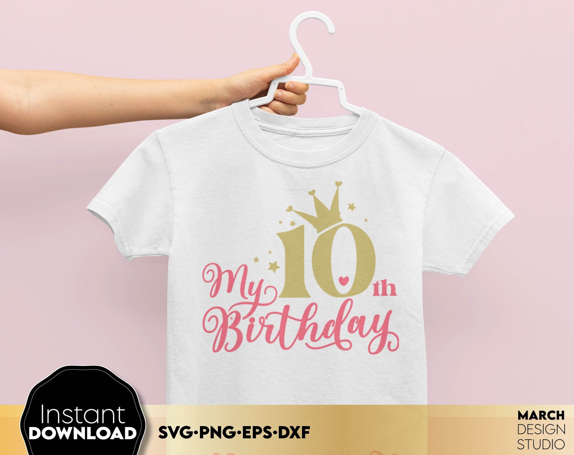 Kids Birthday Numbers designs for your loved ones birthday gifts. Ability to sublimate and use with vinyl cutting machines, like Cricut, Silhouette or Glowforge. Great design at a great price - buy now!