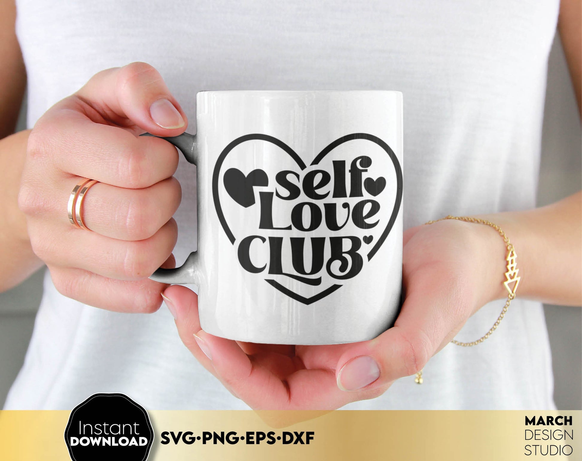 Self love and Love Day Svg and other popular file formats included in this Romantic Quotes. Cut from vinyl, use for sublimation or laser cut projects as well. Compatible with Cricut, Silhouette or other equipment. Buy now for a good price and enjoy!