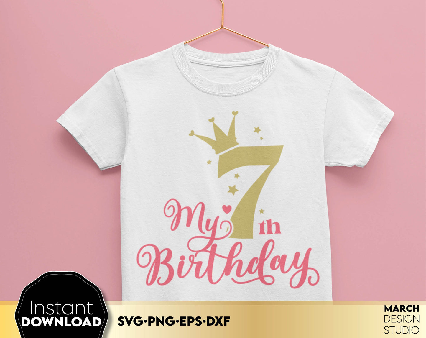 Kids Birthday Numbers designs for your loved ones birthday gifts. Ability to sublimate and use with vinyl cutting machines, like Cricut, Silhouette or Glowforge. Great design at a great price - buy now!