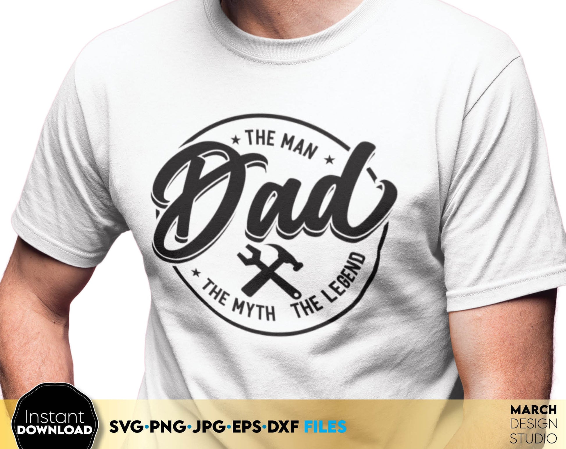 Fathers Day design bundle for a great gift for your Dad. Use SVG, DXF, EPS, JPG or PNG files formats to make Fathers Day or Dad birthday gifts. Cut from vinyl, use for sublimation or laser cut/ grave projects. Compatible with Cricut, Silhouette.