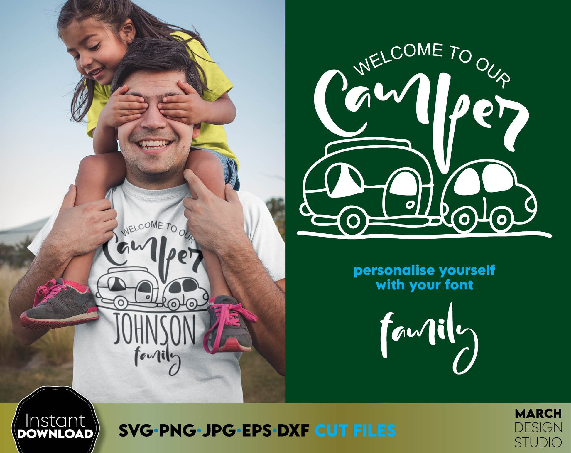 Camsite, Camp trip, Camper svg png bundle for Your family or friends summer trips. SVG, PNG, JPG, EPS, DXF files included. Use for cutting from vinyl, sublimation or laser cut projects. Compatible with Cricut, Silhouette equipment. Buy now and enjoy!