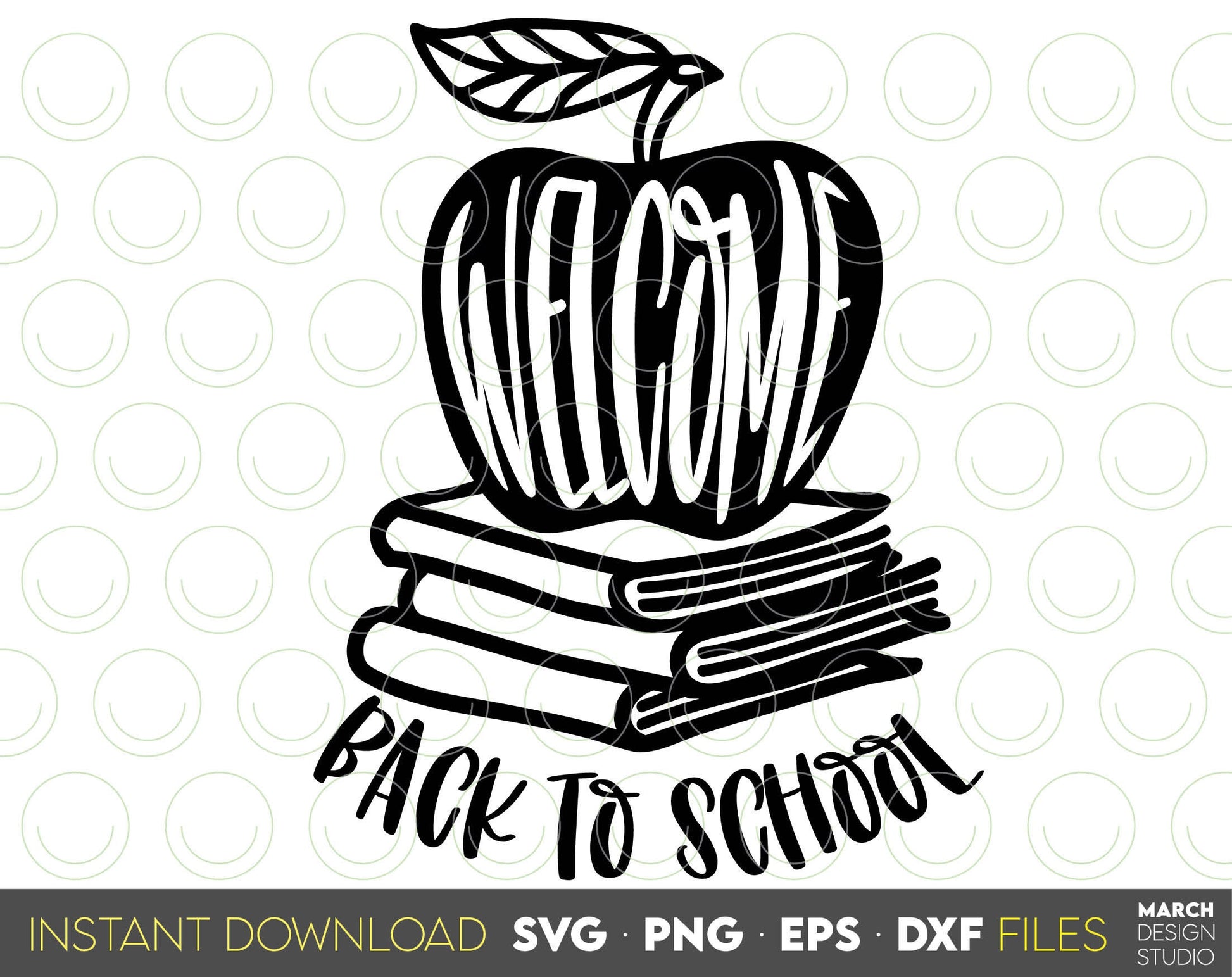 Welcome back to school design you can use to surprise and delight your students and kindergarteners. Files in various formats allow you to use making shirts, tumblers, bags with Cricut, Silhouette and Glowforge machines. Buy now for a good price!