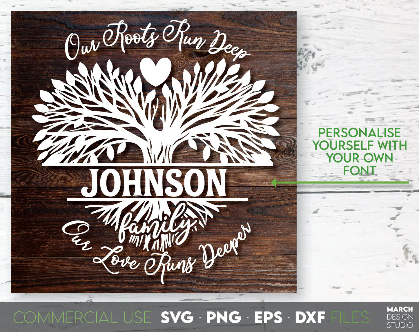 Family Tree Monogram SVG for Your gift projects or home decoration. 
Files allow you to use designs for engraving on glass, making shirts, tumblers with Cricut, Silhouette equipment. Files designed and easy to use for laser cutting. Buy now, enjoy!