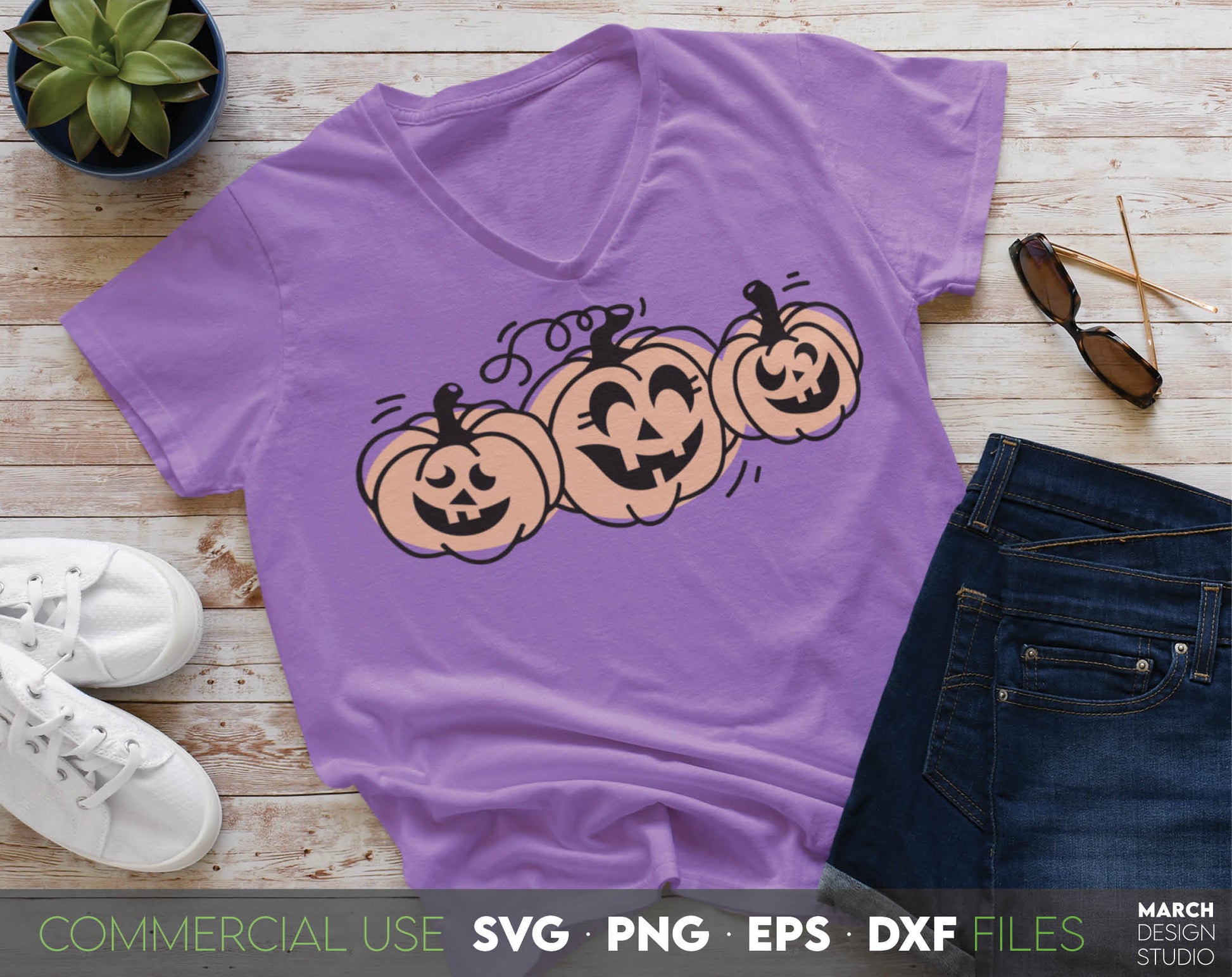 Pumpkin faces bundle for Your Halloween event. Decorate Your home with this design. SVG, DXF, EPS, PNG file formats allow to use it cut from vinyl, use for sublimation or as laser cut files. Compatible with Cricut, Silhouette as well. Buy now, enjoy!