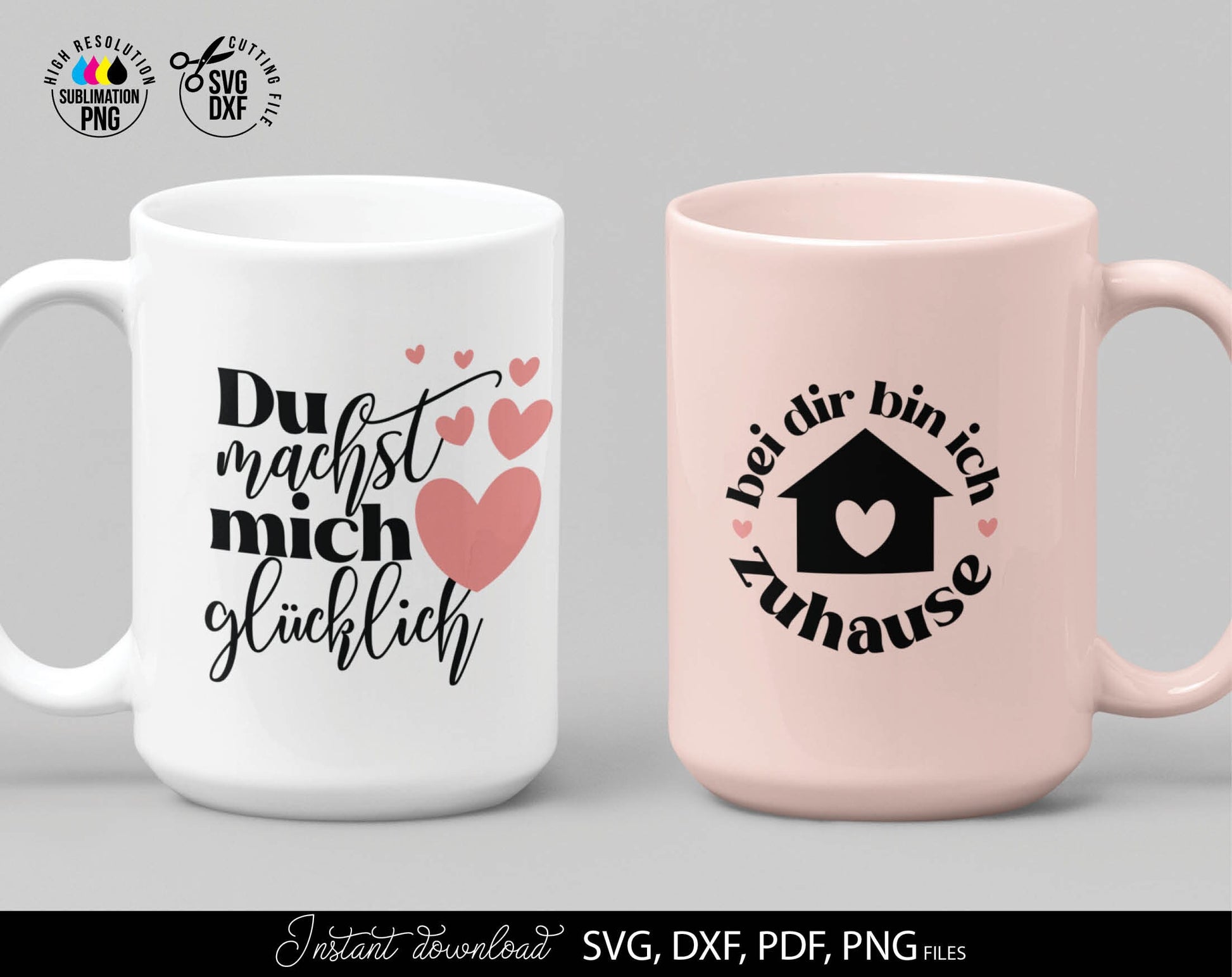 German Liebe Quotes Plotter File SVG, PNG DXF and PDF files included. Compatible with Cricut, Silhouette, Glowforge or other machines. Use for sublimation or laser cut projects as well. Buy now and enjoy! Discount prices available.